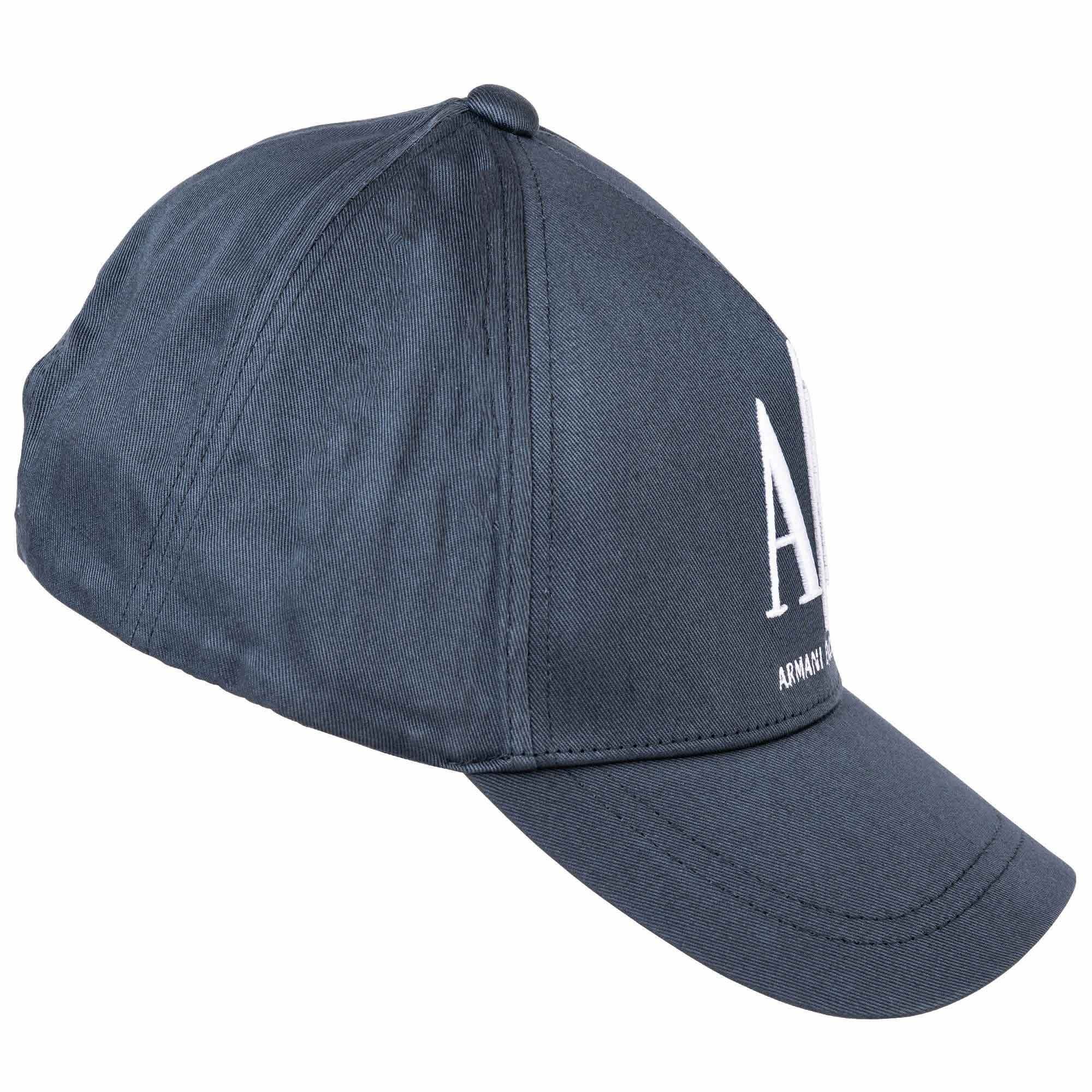 Size Kappe, - Baseball Baseball EXCHANGE Cap Cap ARMANI One Grau Logo, Unisex