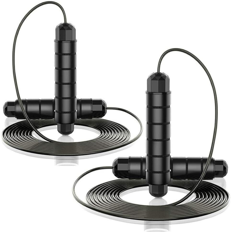 Springseil Speed Jump Rope Weicher Schaum-Griff Hüpfseil Super Schnell