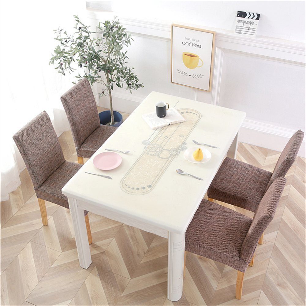 BYSURE Stuhlhusse, 2er 4er 6er Set Stuhlbezug für Stuhl Esszimmer günstig online kaufen