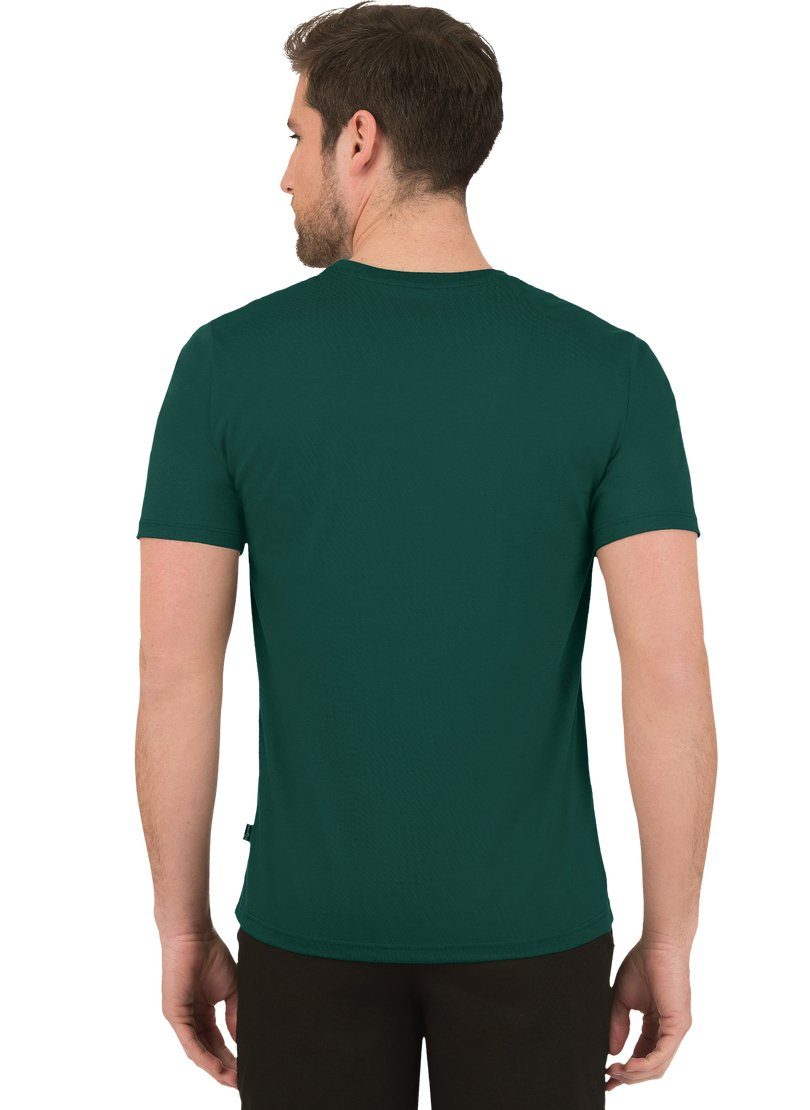 Trigema T-Shirt TRIGEMA T-Shirt tanne 100% Baumwolle aus