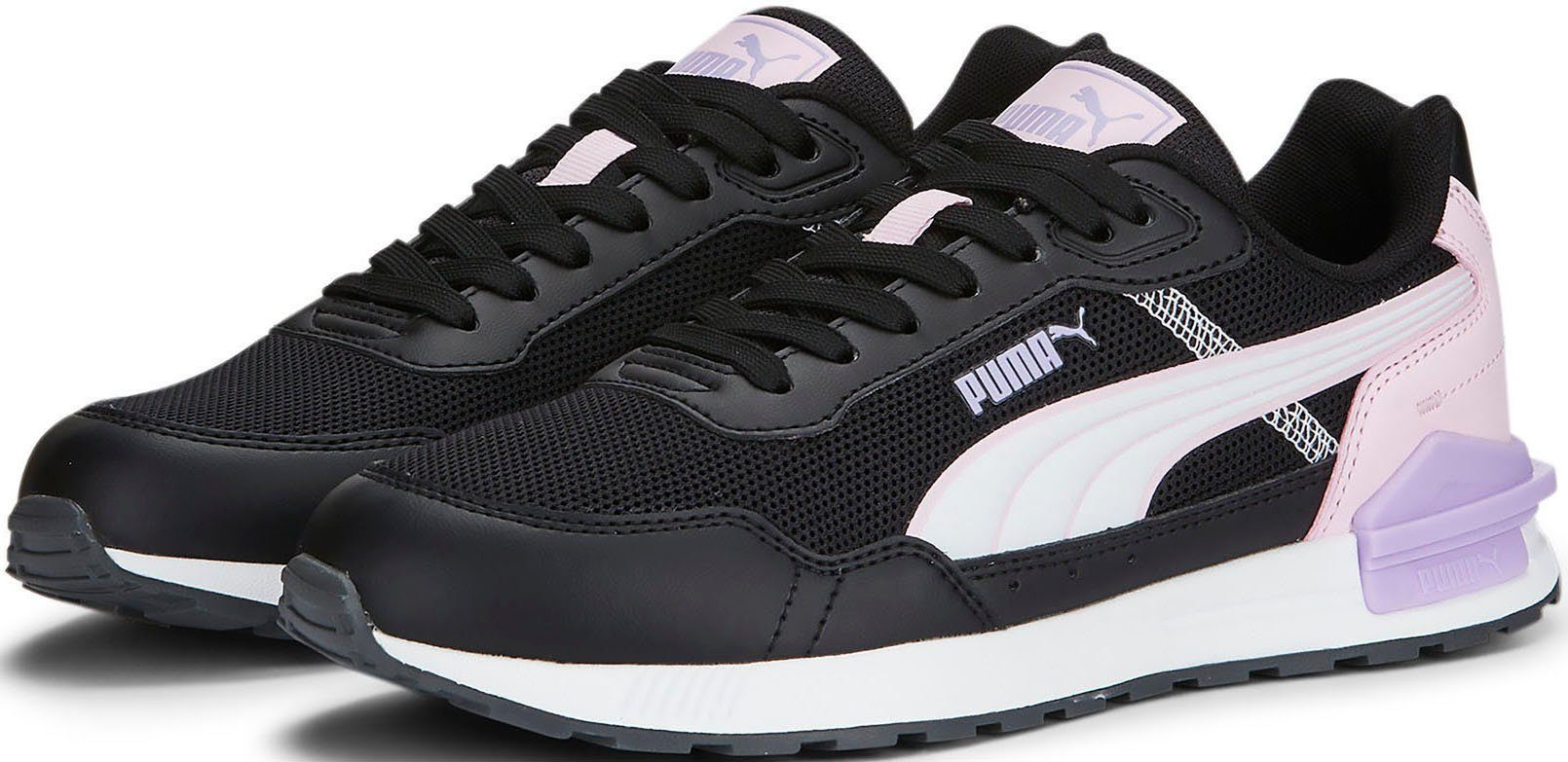 Sneaker Mega PUMA schwarz-lila Graviton