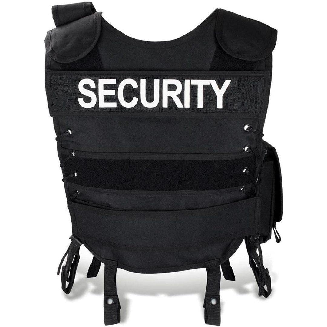 Black Snake Polizei-Kostüm Einsatzweste - Karnavalskostüm - Agentenkostüm, günstig online kaufen