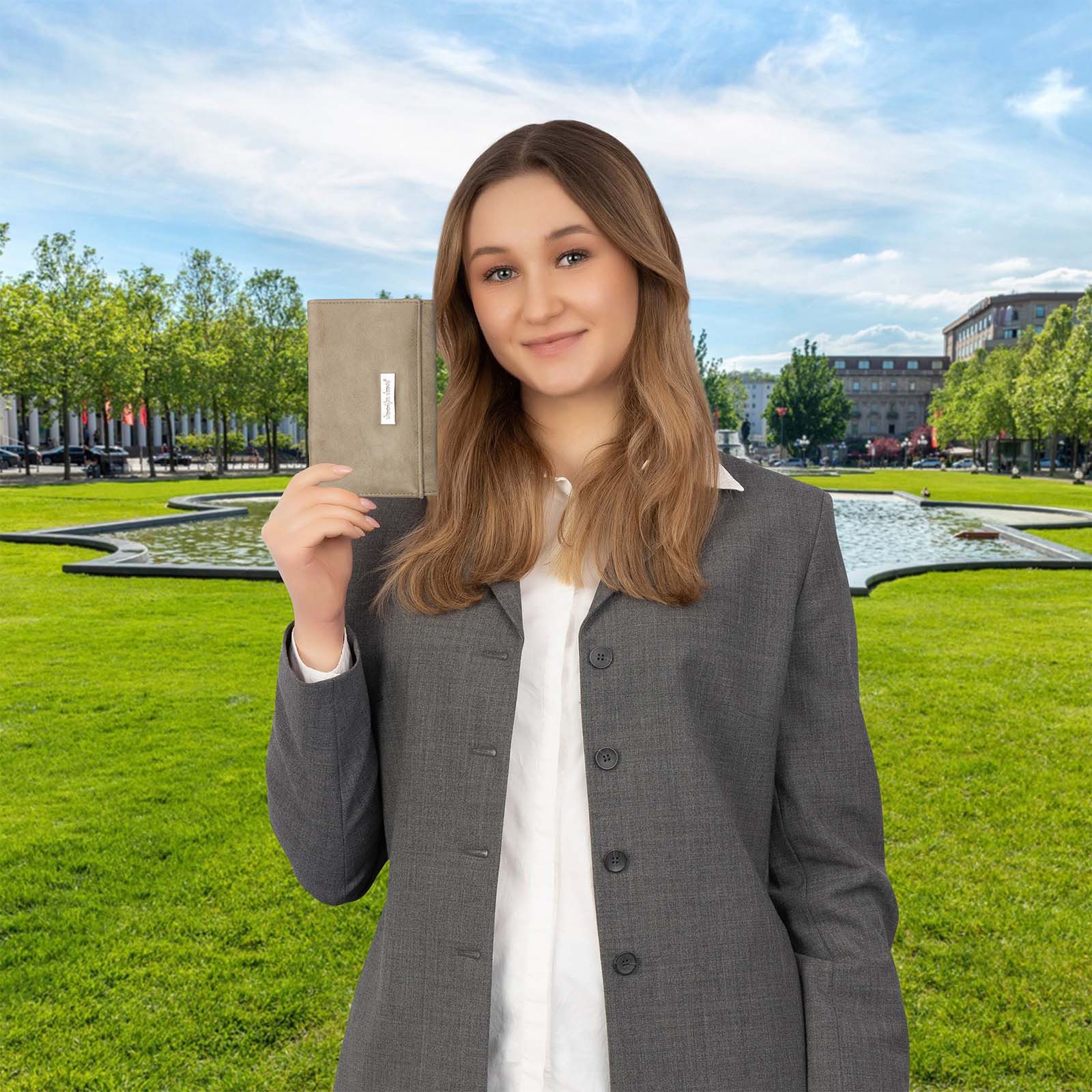 Jennifer Jones Geldbörse JENNIFER JONES Damen Geldbörse Portemonnaie Schwar günstig online kaufen