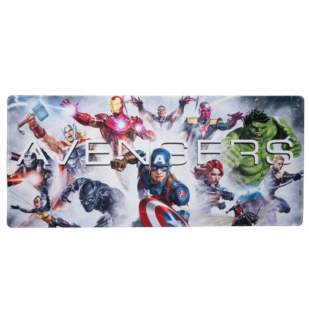 The AVENGERS Mauspad - Desk Mat Große Unterlage für Büro & Gaming, (1-St), 78 x 34 cm, Rutschfest