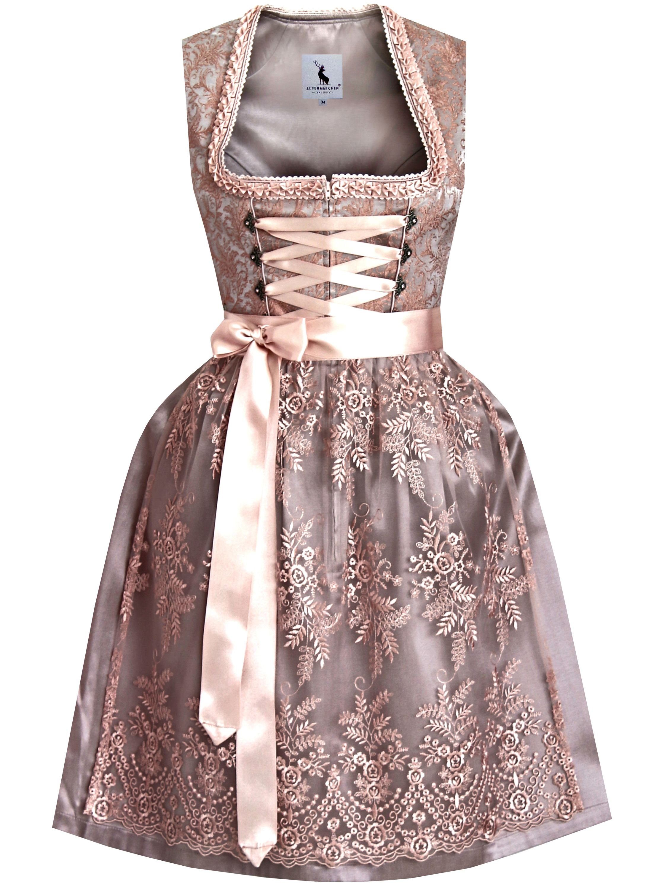 Dirndl Dirndl Violet in altrosa - ALM767