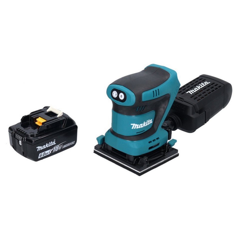 Thumbnail - Makita Exzenterschleifer DBO 480 G1 Akku Schwingschleifer 18 V 112 x 102 mm + 1x Akku 6,0 Ah -