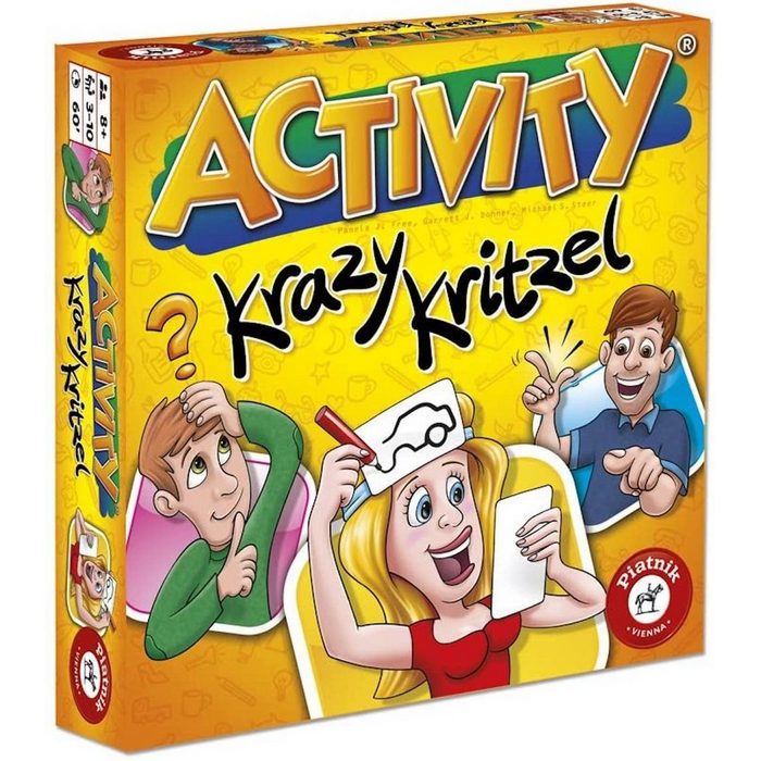 Piatnik Spiel Brettspiel Activity - Krazy Kritzel
