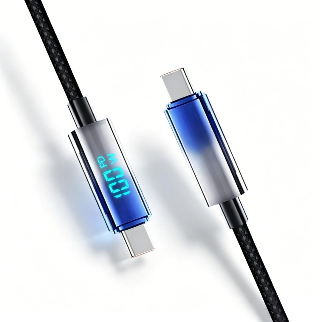 Fyrove USB C Kabel 1M, USB C Ladekabel, 100W schnellladekabel USB-Kabel, 480Mbps, Kompatibel für Samsung Apple iPhone Huawei Xiaomi uvm.