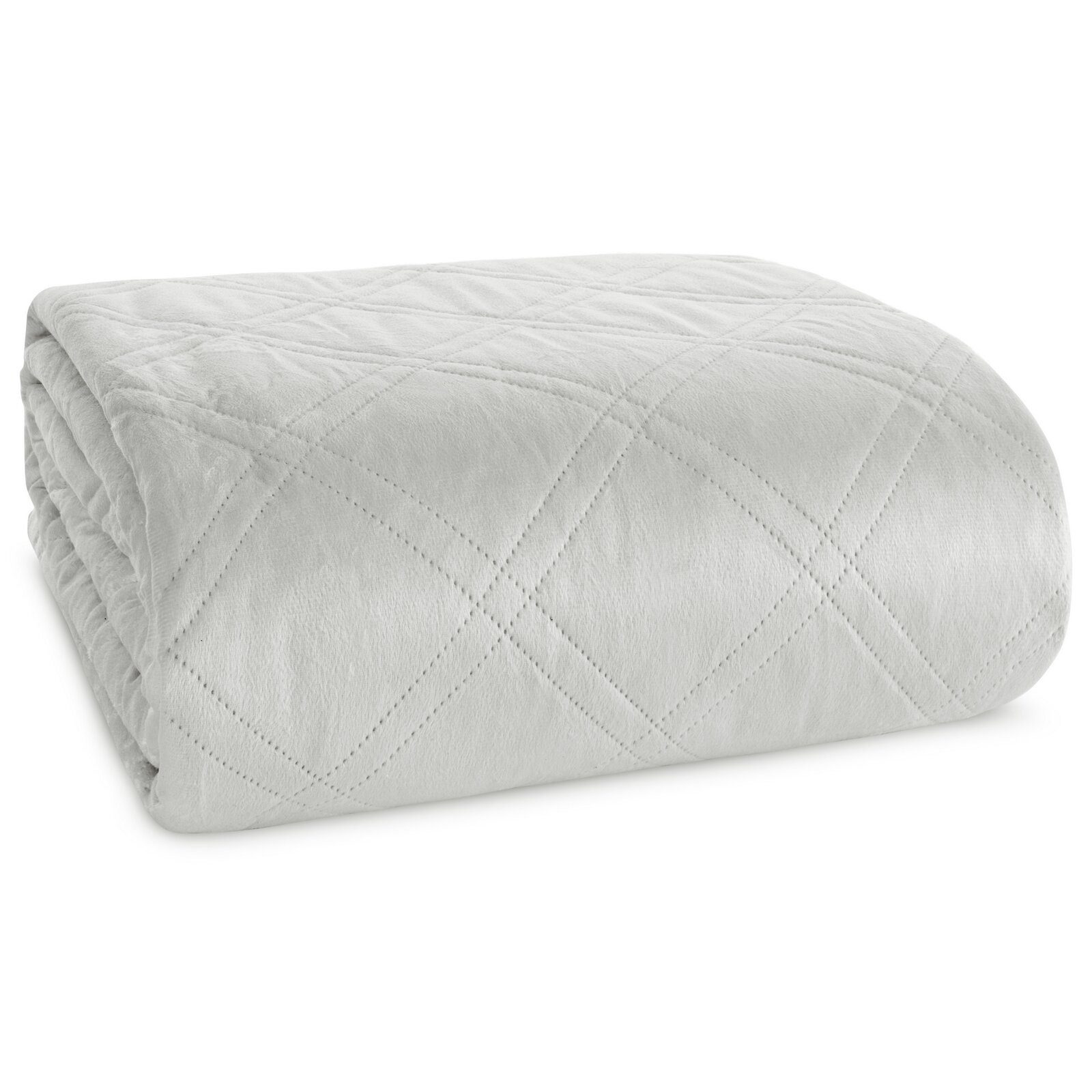 Design91 Tagesdecke Steppdecke LUIZ8 aus Samt günstig online kaufen