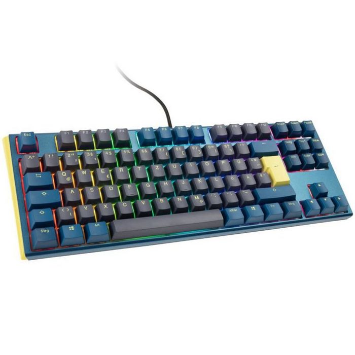Ducky One 3 Daybreak TKL Tastatur RGB LED MX-Speed-Silver Gaming-Tastatur