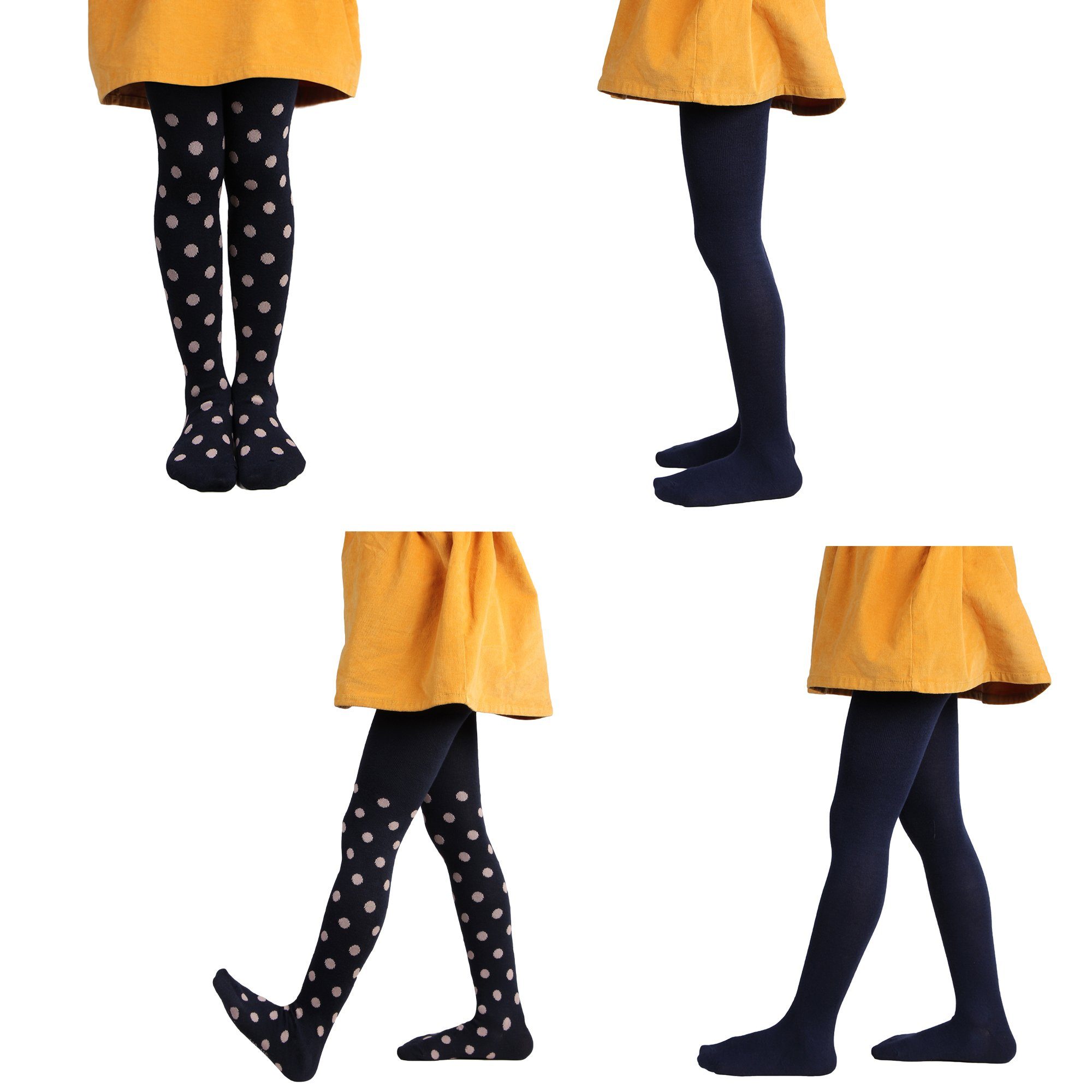 verschiedenen 6 Mädchen Motiven mit 27257 (6er-Packung) L&K-II Strumpfhosen Strickstrumpfhose