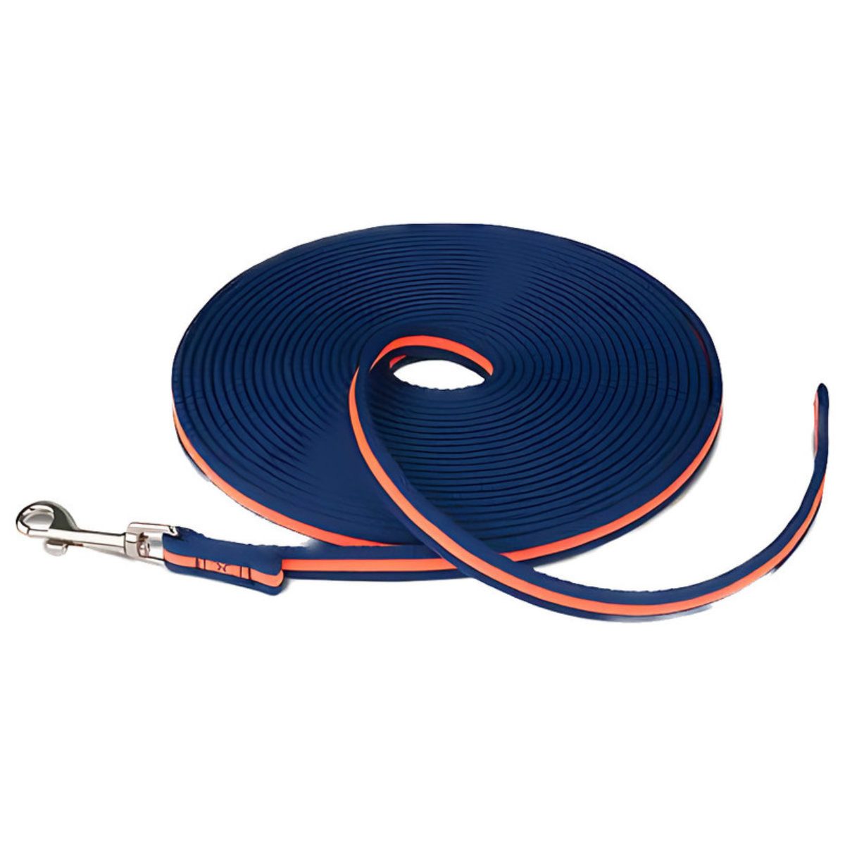 Coachi Schleppleine Trainingsleine dunkelblau/orange