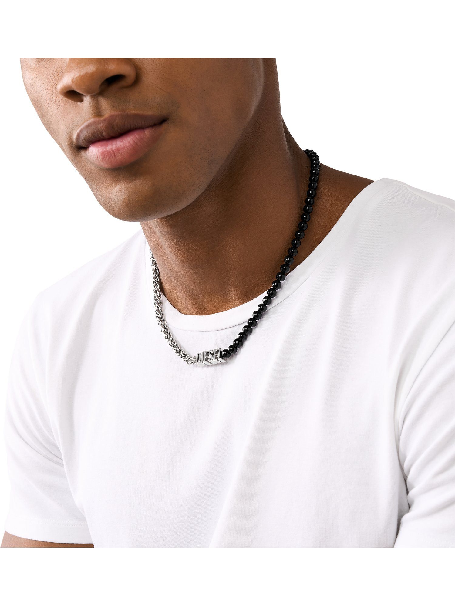 Diesel Edelstahlkette Diesel Unisex-Kett...