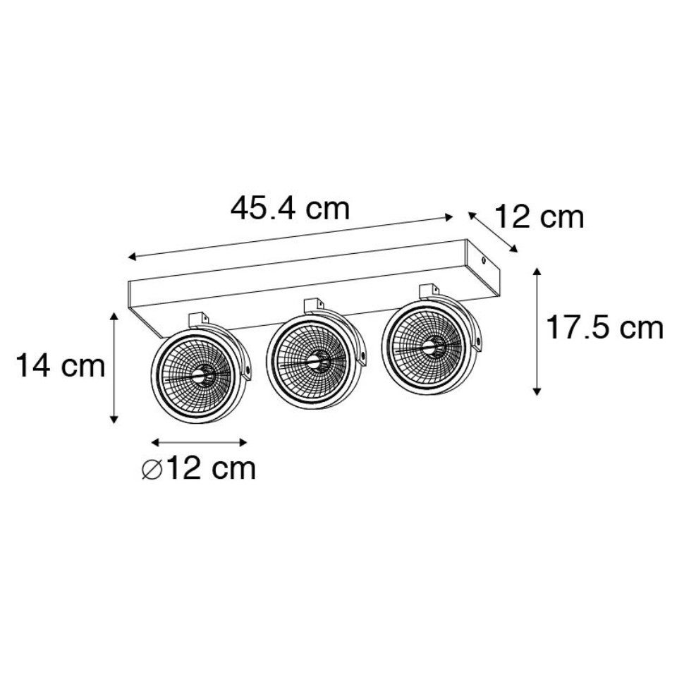 Qazqa LED Aufbaustrahler Go, ohne Leuchtmittel, Extra-Warmweiß, QAZQA Aufbau­spot, g9, Weiß, Aluminium, Modern