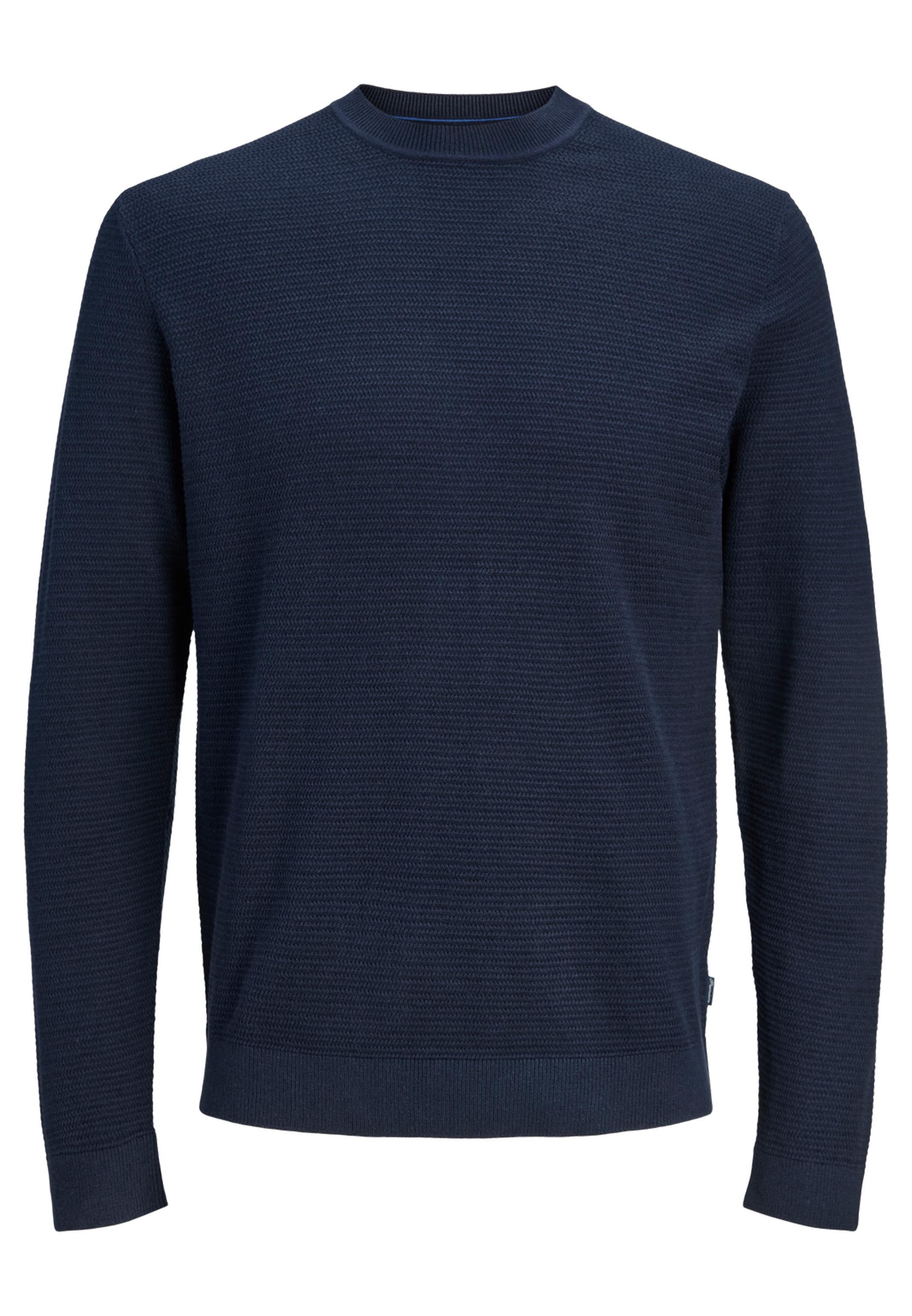 Jack & Jones Rundhalspullover Bluriley (1-tlg) Pullover - Baumwolle - Atmun günstig online kaufen