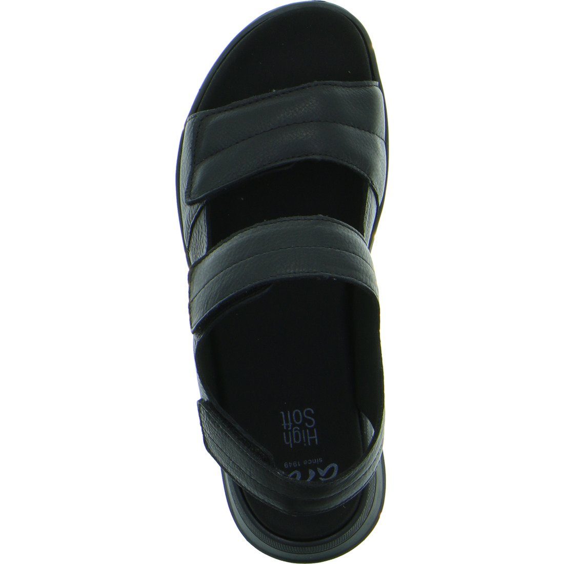 Sandalette 048197 Osaka Sandalette Glattleder - Damen Schuhe, Ara schwarz Ara