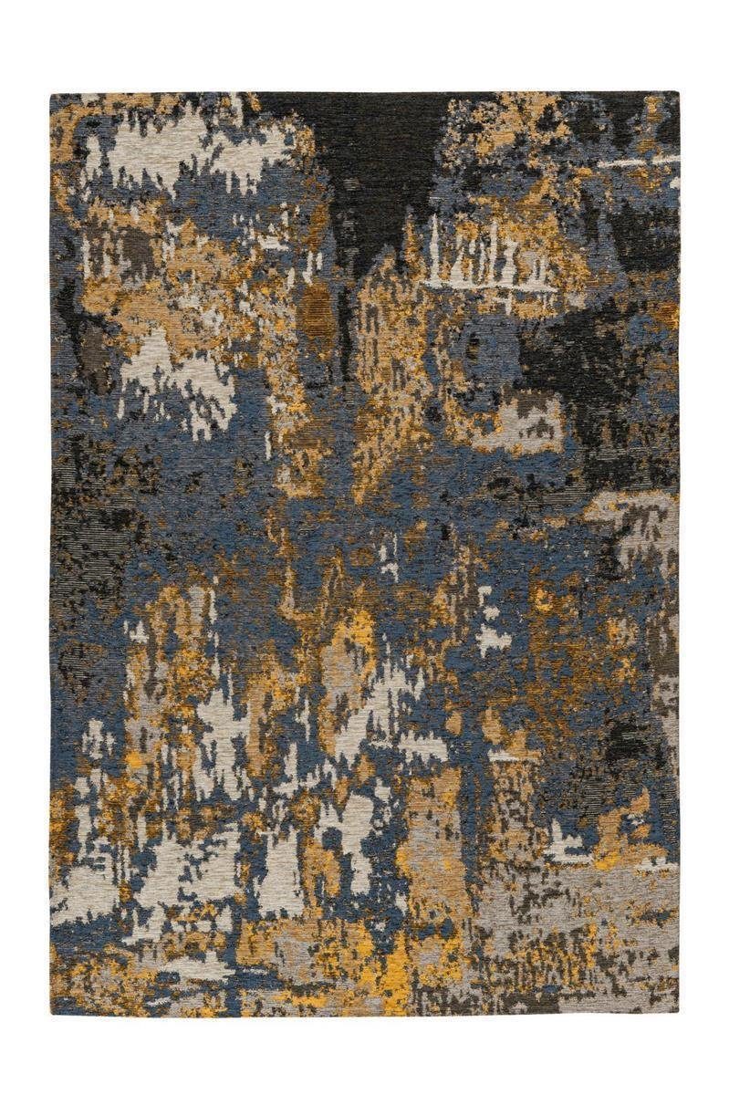 Qiyano Teppich Kurzflorteppich Viraka 500 Blau günstig online kaufen