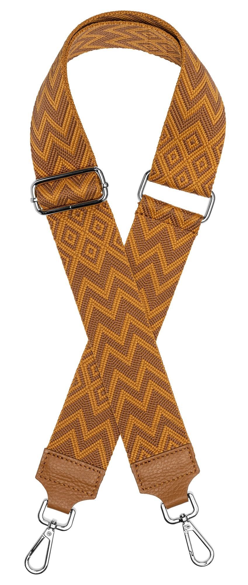Schultertasche BSG02 breiter Leder Textil Schultergurt für Handtaschen