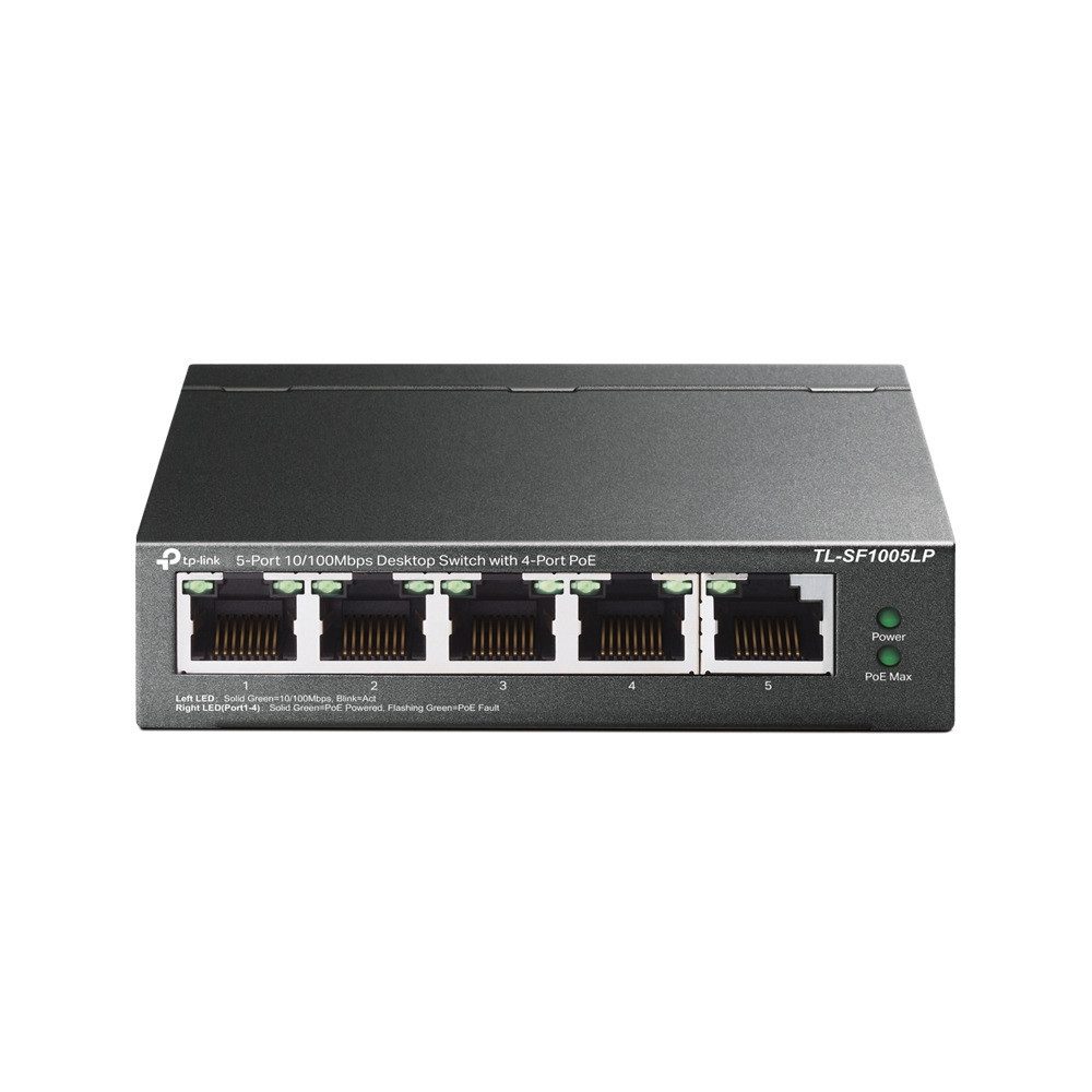 TL-SF1005LP 5-Port 10/100Mbps (4x PoE) Switch Netzwerk-Switch