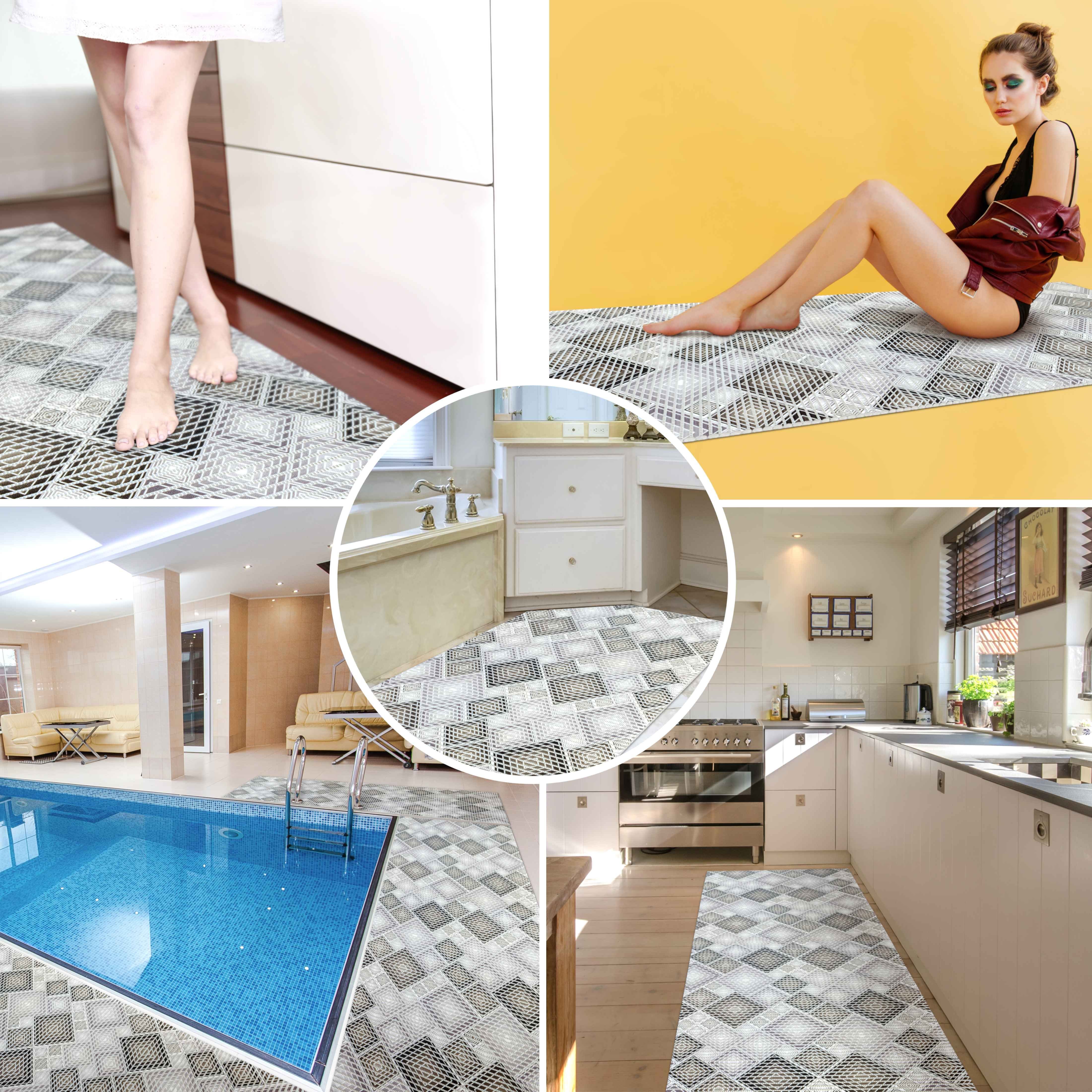 ANRO Schaum-Badematte Antirutschmatte Weichschaummatte Badezimmer Entspannu günstig online kaufen