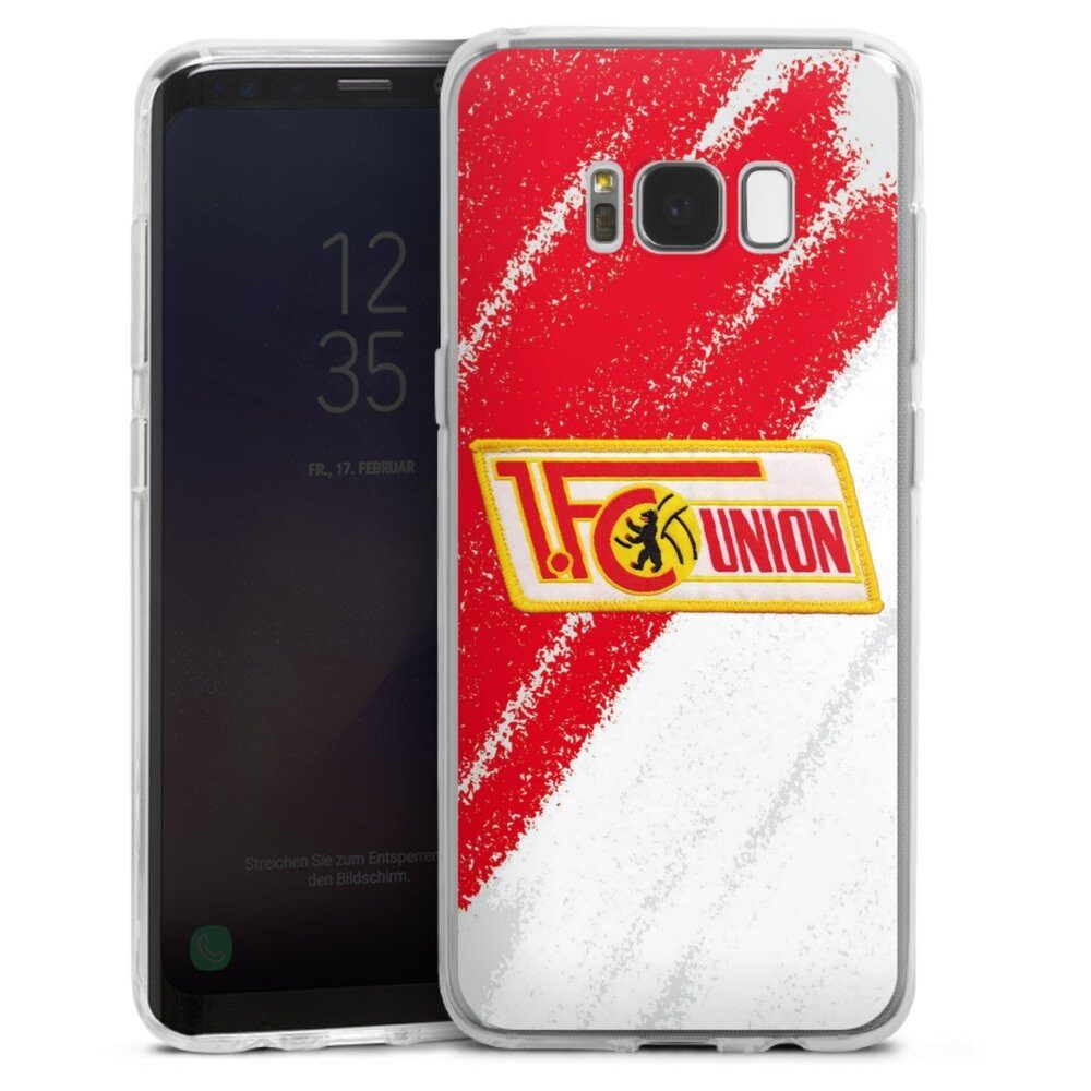 DeinDesign Handyhülle Offizielles Lizenzprodukt 1. FC Union Berlin Logo, Samsung Galaxy S8 Silikon Hülle Bumper Case Handy Schutzhülle