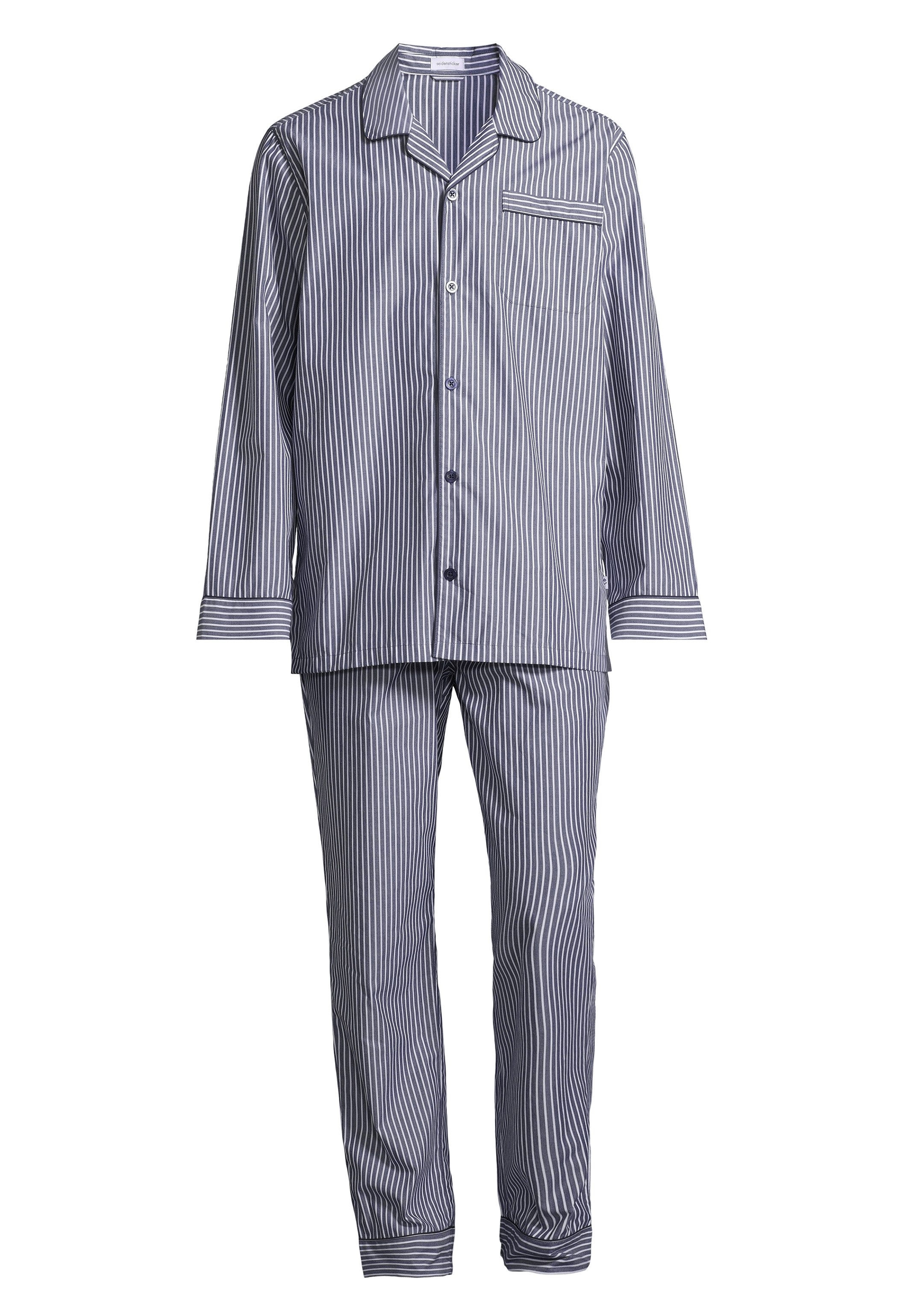 seidensticker Pyjama Web (Set, 2 tlg) Pyjama - Baumwolle - Atmungsaktiv - O günstig online kaufen