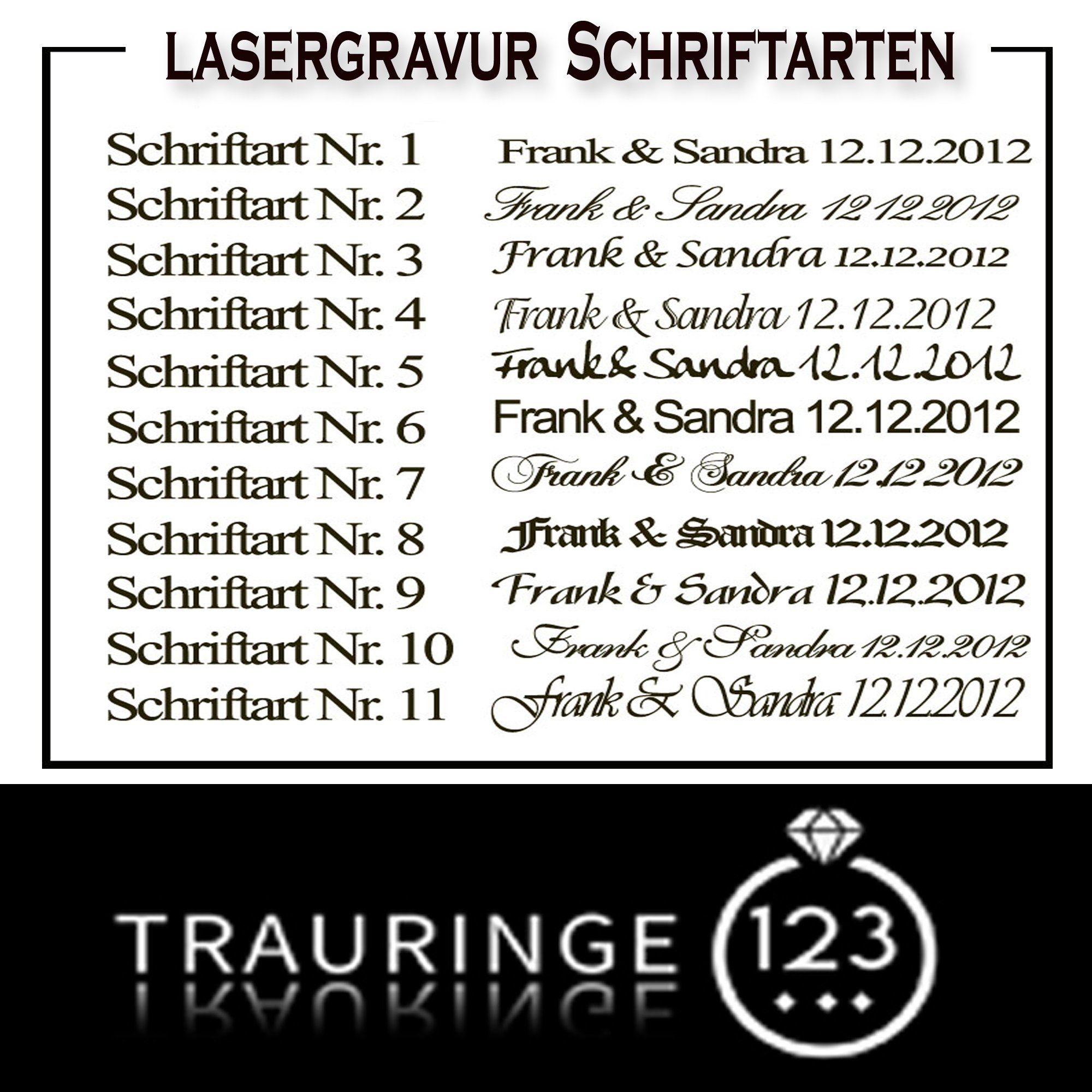 WOLFRAM GOLD Trauringe123 Trauring Trauringe Eheringe Partnerringe IP TRAURINGE, mit JW24 RINGE Hochzeitsringe Platierung, Verlobungsringe