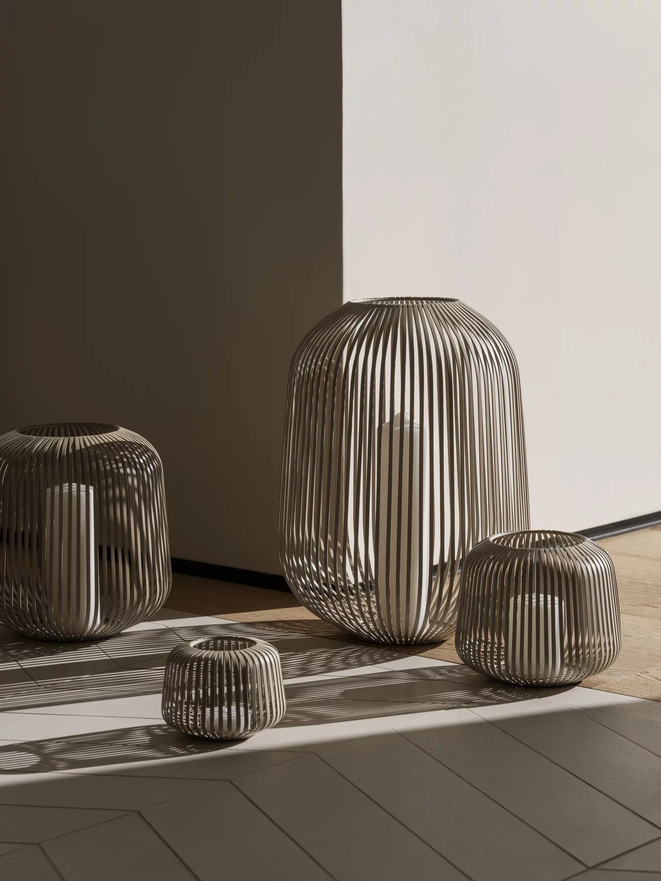 blomus Windlicht -LITO- Laterne, Windlicht, Kerzenhalter: Modernes Design (SIZE XS, 1 St), pulverbeschichtete Stahlstreben