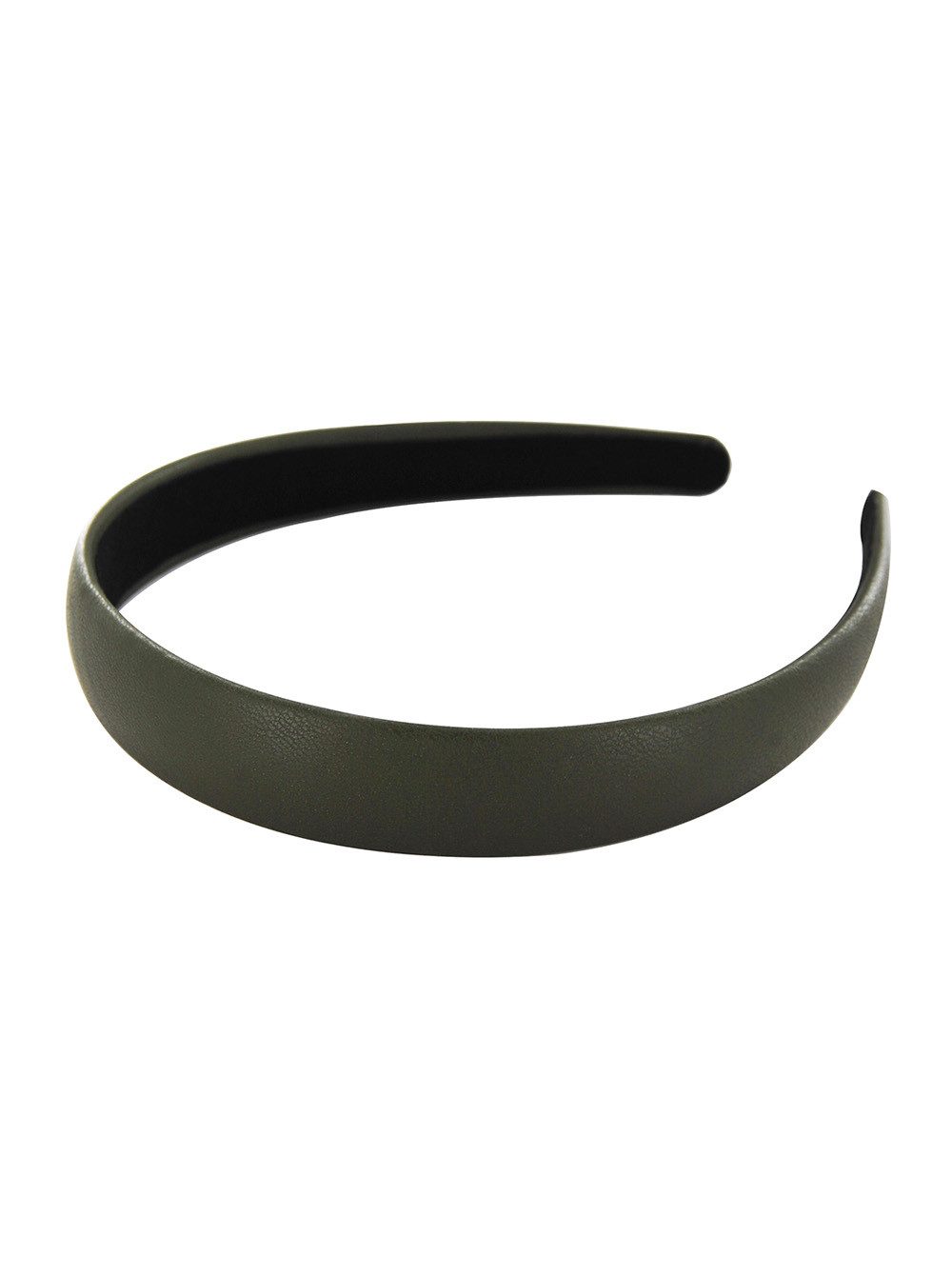 axy Haarreif Classic Vintage Haarreif in Kunstleder Optik, Damen Haareifen Haarband