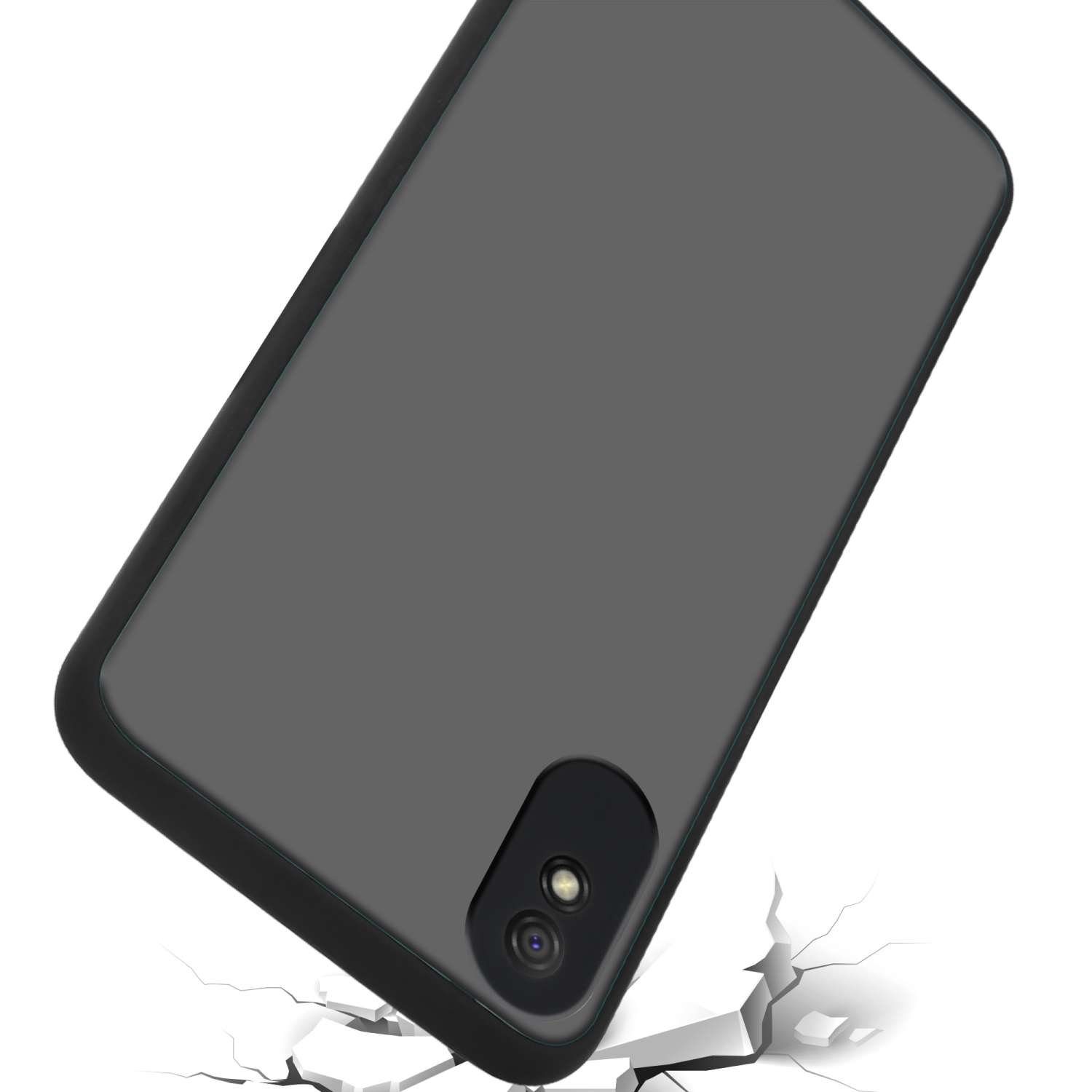 Cadorabo Handyhülle für Xiaomi RedMi 9A / RedMi 9AT Hülle Xiaomi RedMi 9A / RedMi 9AT, Handy Schutzhülle - Hülle - Ultra Slim Hard Cover Case - Bumper