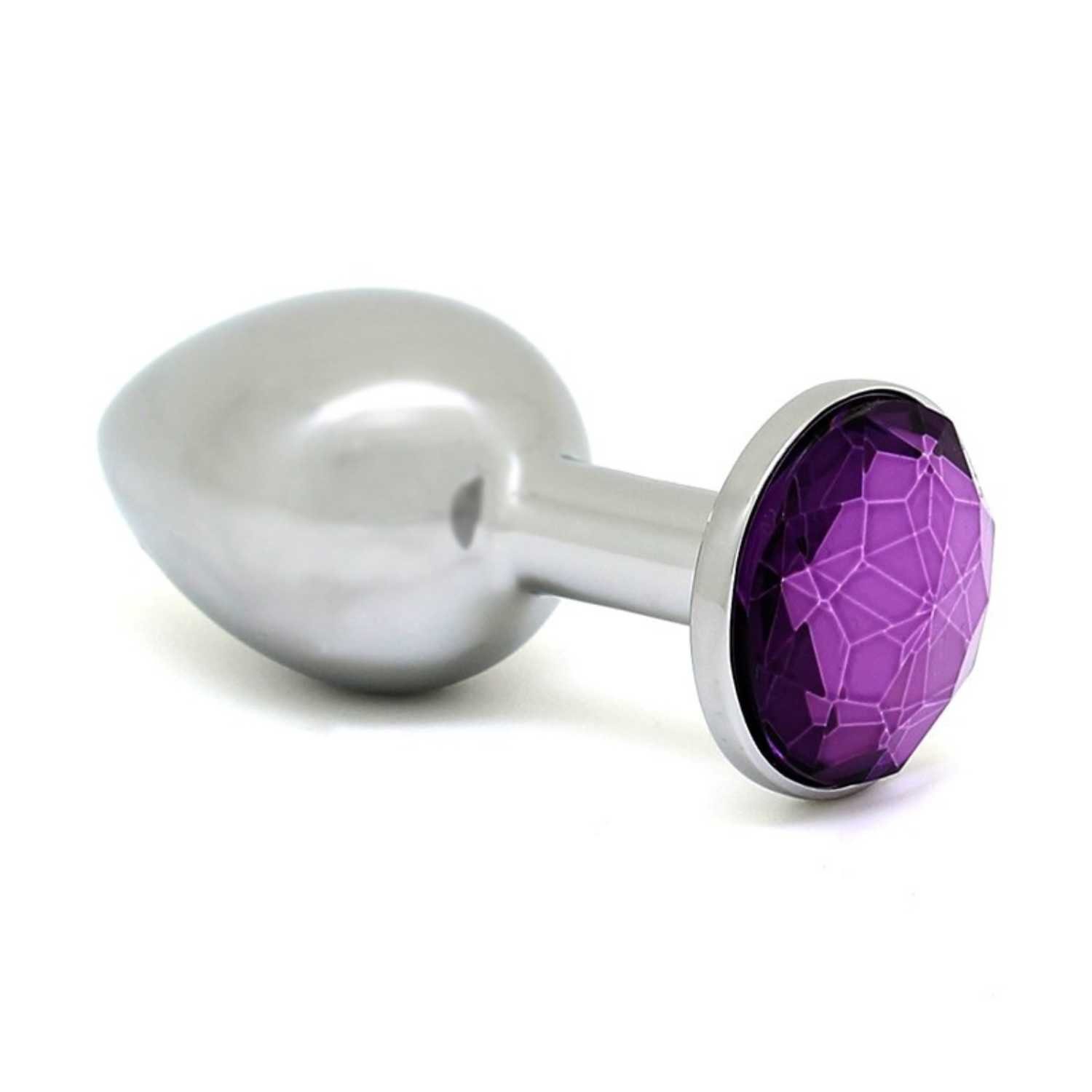 Rimba Toys Analplug Rimba Buttplug S 3,0 cm silber violett