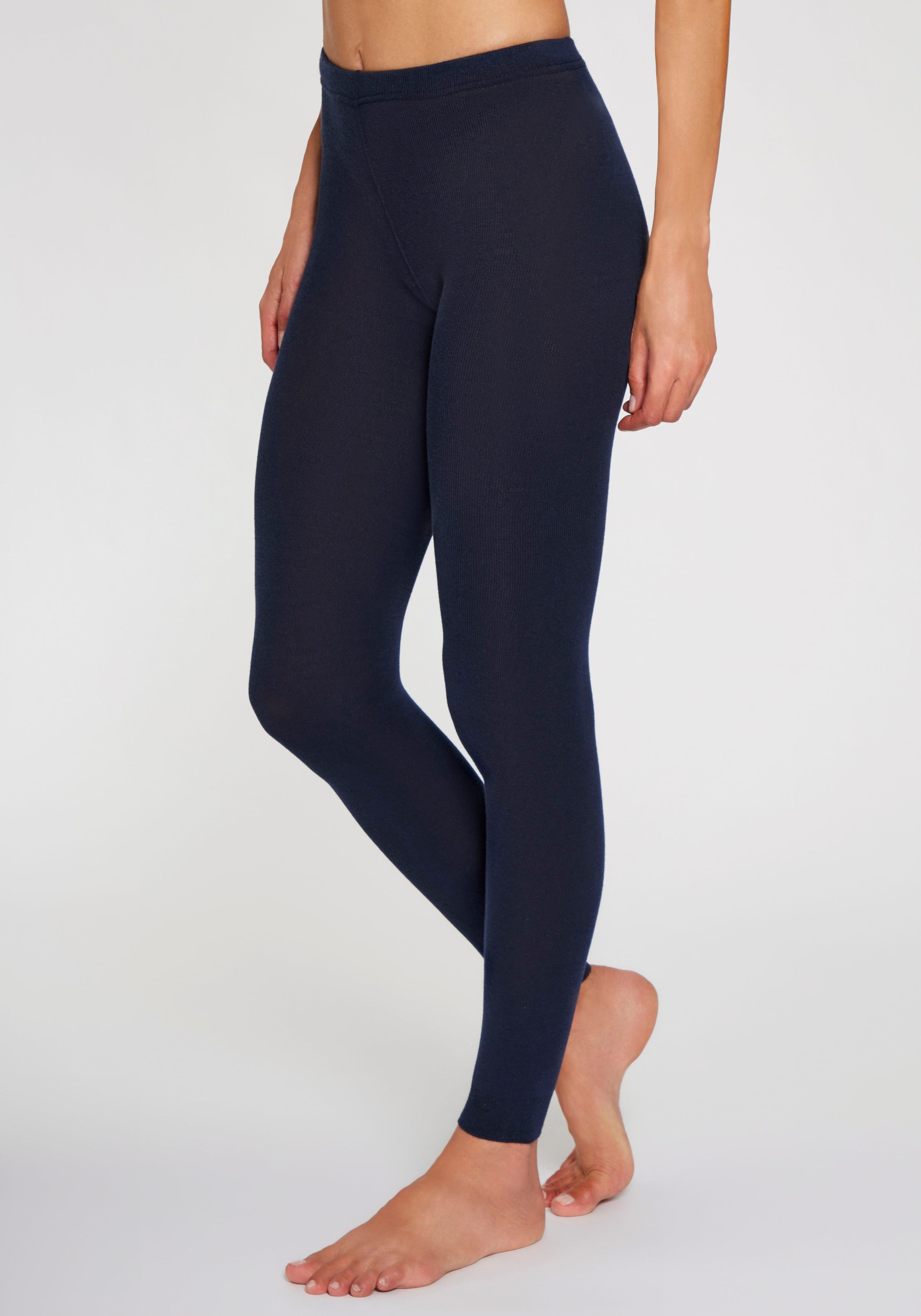 Lavana Strickstrumpfleggings, Thermosan, fein gestrickt, weich und elastisc günstig online kaufen