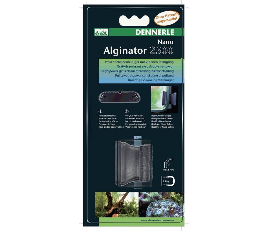 DENNERLE Aquariumpflege Присоска для мусора, komplett zerlegbar, schlankes Ansaugrohr