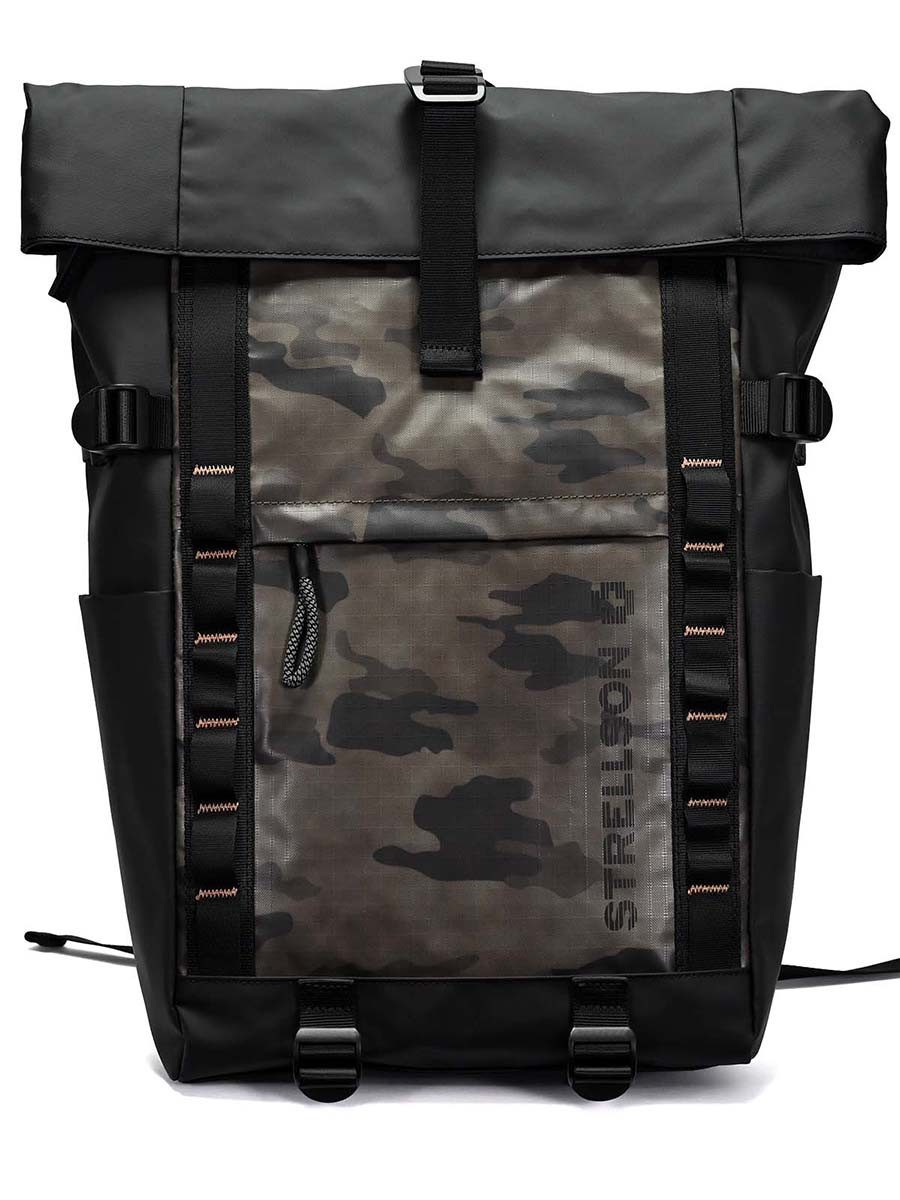 Laptoprucksack STRELLSON-Stamford-LVF-EDDIE Backpack 900 Black 42x27x16