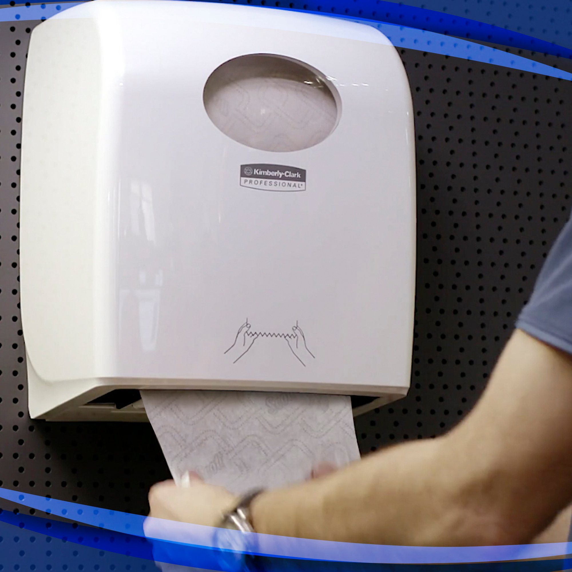 KIMBERLY-CLARK Papiertuchspender Aquarius™ Slimroll™ Rollenhandtuchspender