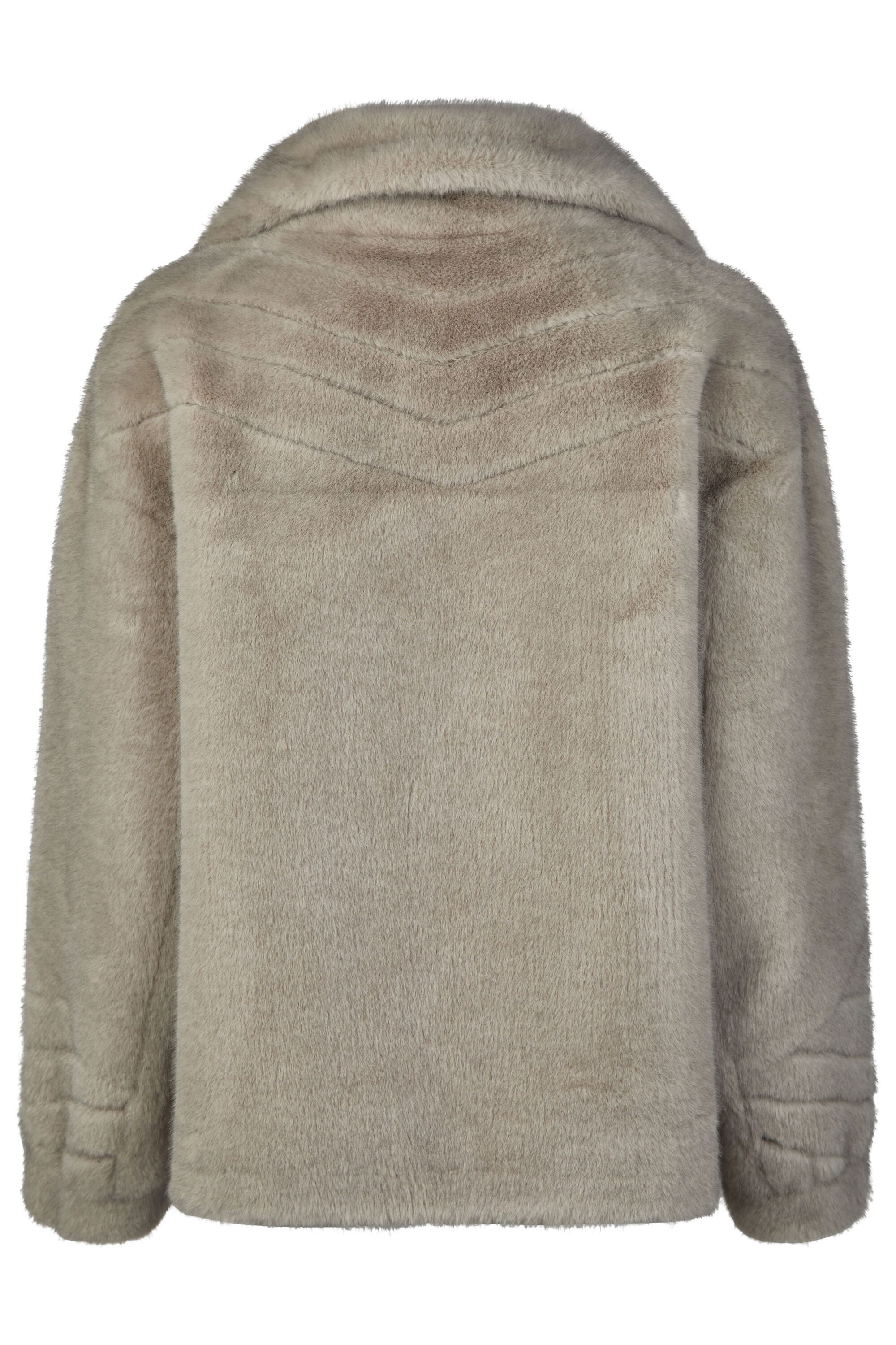 White Label Winterjacke (1-St) aus softem Webpelz