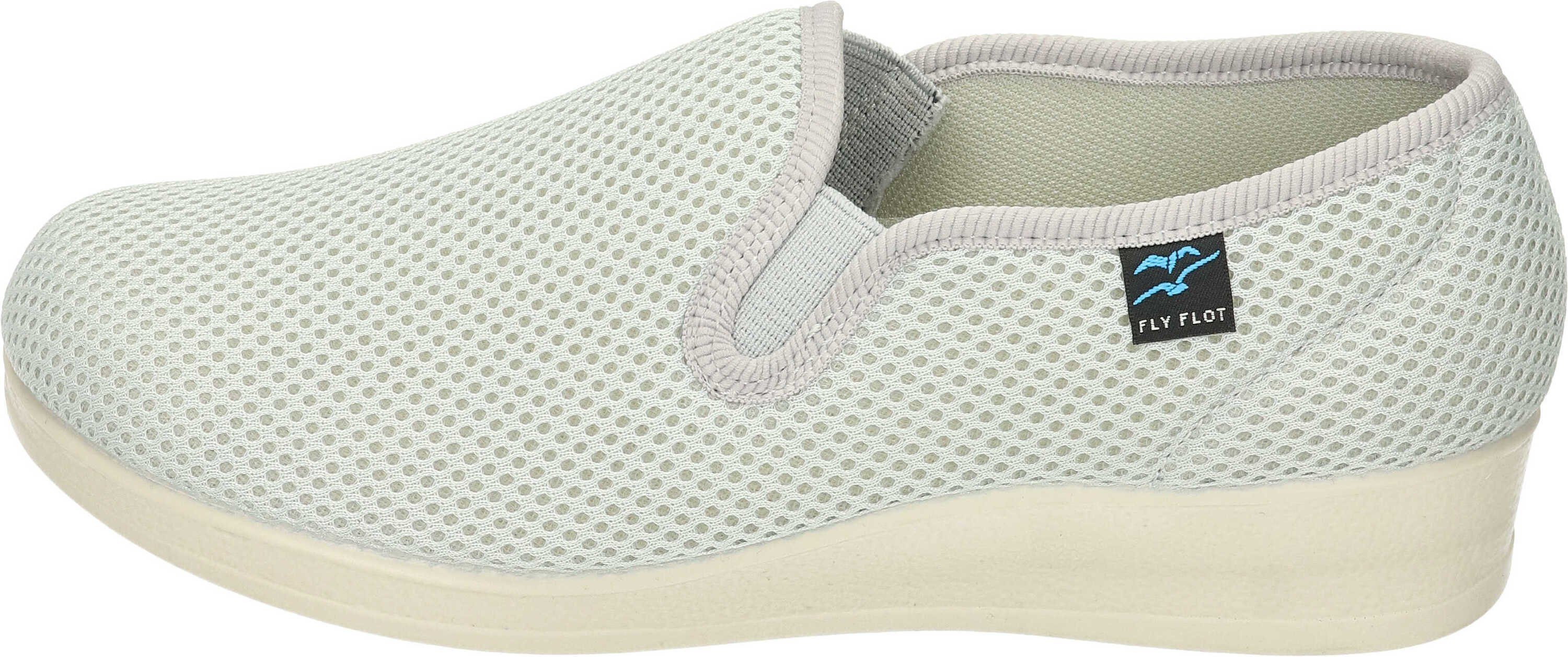 Gummizug mit Slipper Fly Flot Slipper grau