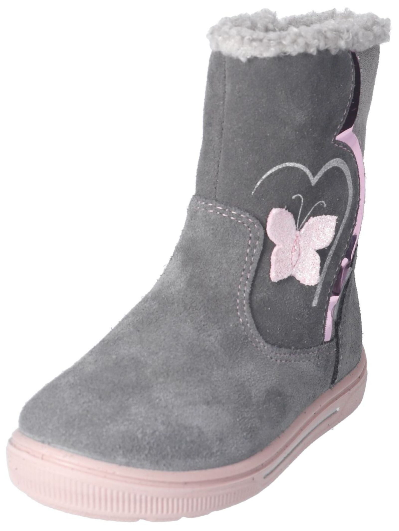 Stiefel Veloursleder/Synthetik . Winterstiefel