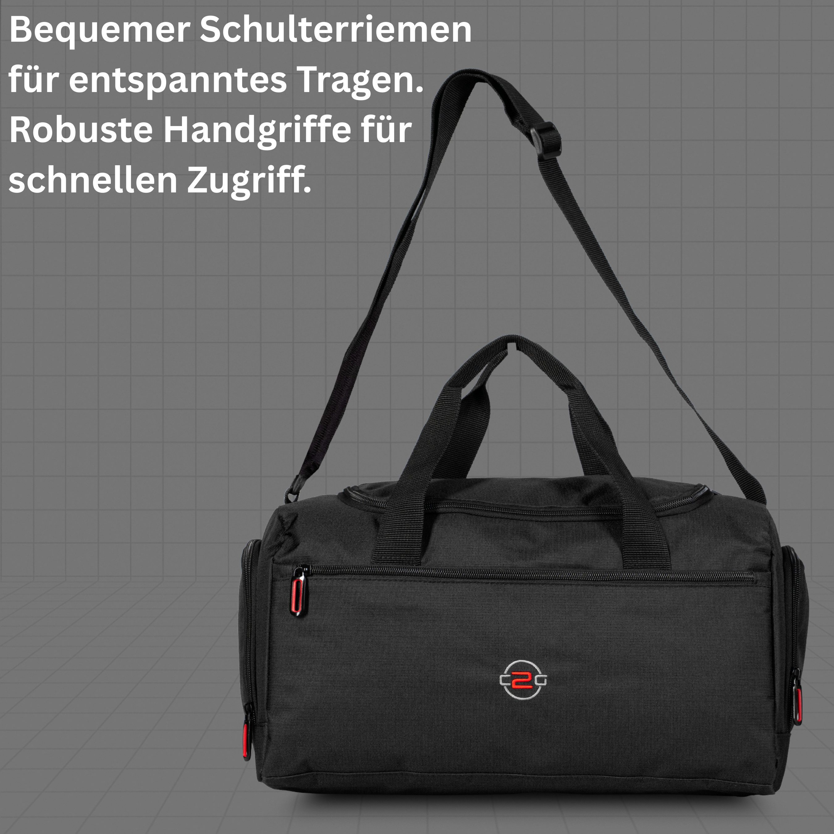 cocoono Sporttasche Sporttasche klein 18L – kompakte Gym Bag für Damen & Herren