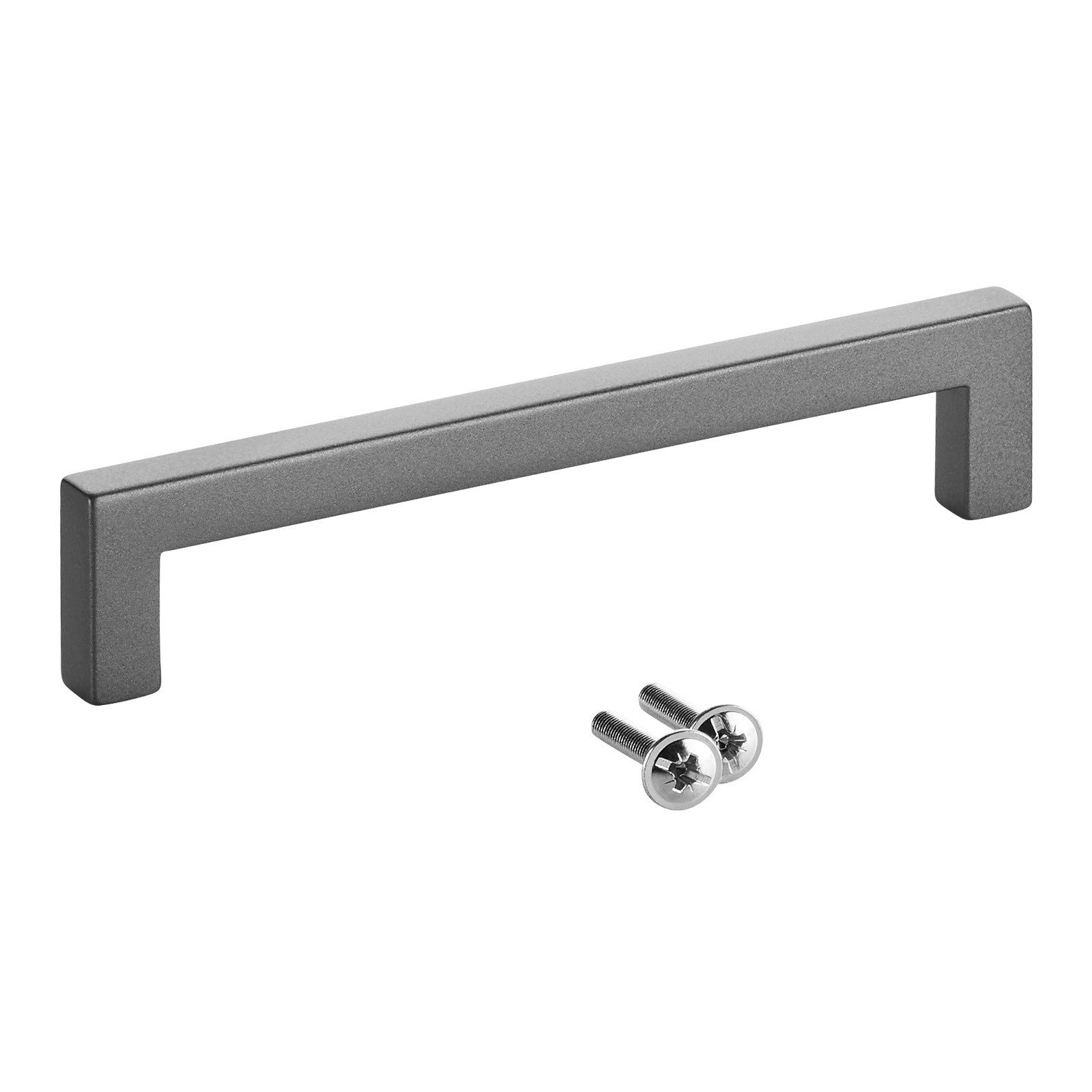 SO-TECH® Möbelgriff Schrankgriff SquareLine BA 128mm Кухниgriff Выдвижные ящикиgriff (1-St), Bügelgriff, Titanoptik