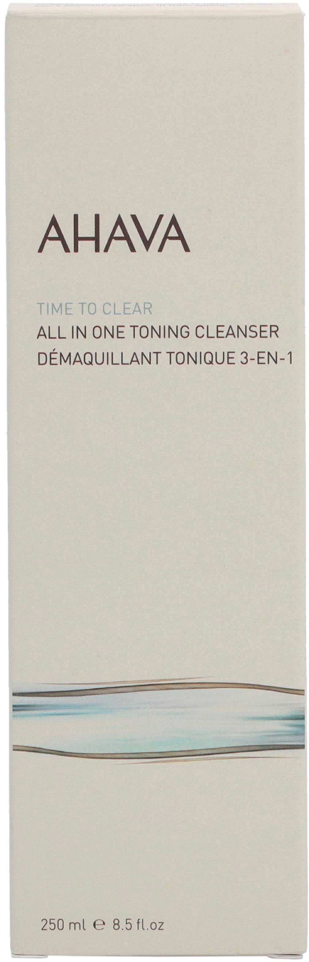 Time In Clear All Gesichts-Reinigungslotion Toning Cleanser To AHAVA One