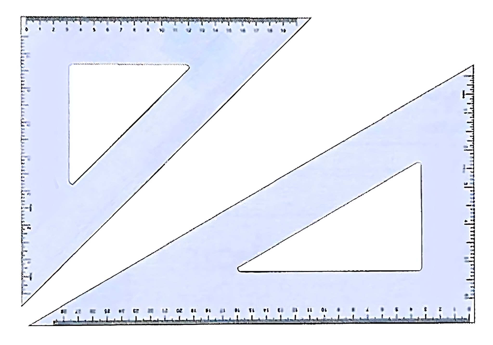 STANDARDGRAPH Zeichenlineal Standardgraph Winkel 60° 26 cm in PP-Tasche 1 Stück