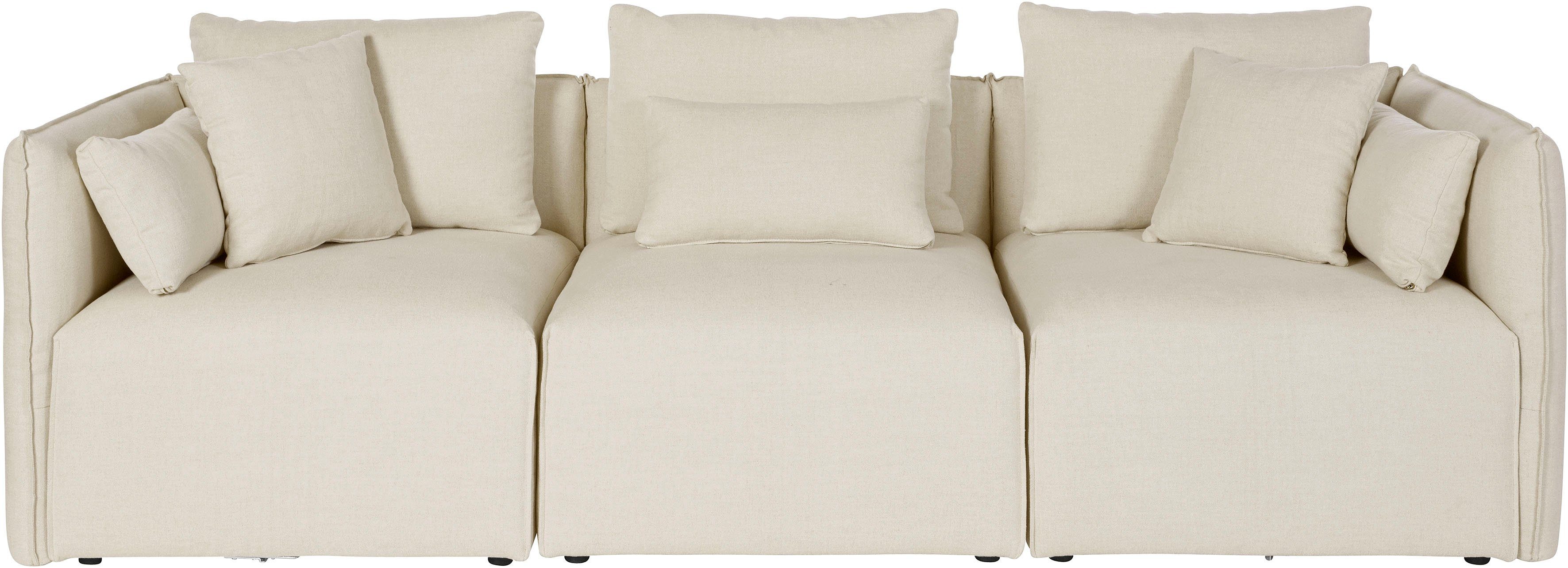 OTTO home 3-Sitzer Nöre, 3 Teile, in vielen Bezugsqualitäten und Farben s. auch "Nöre"