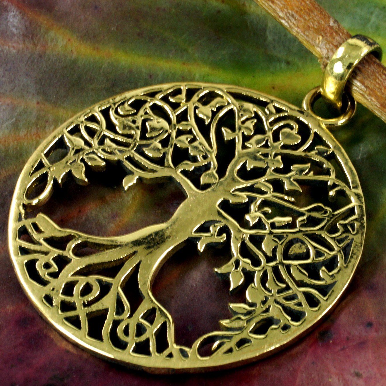 Kettenanhänger Amulett `Baum des Lebens` Kettenanhänger aus..