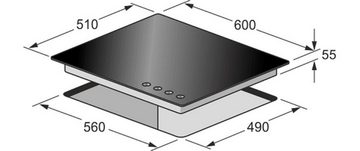 Kaiser Küchengeräte Backofen-Set EH 6726 AD+KCG 6394, Einbau Backofen 80L,11 Betriebsfunktionen+ Gaskochfeld 60cm