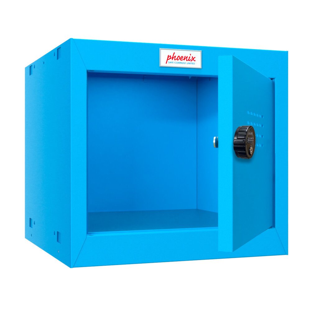 Phoenix Tresor Phoenix CL0344BBC Würfel-Schließfach Cube Locker 44L - Blau (1-St)