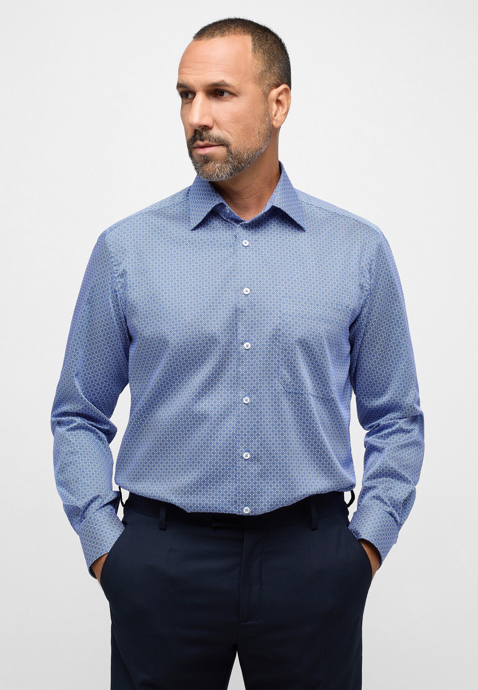 Eterna Langarmhemd COMFORT FIT günstig online kaufen