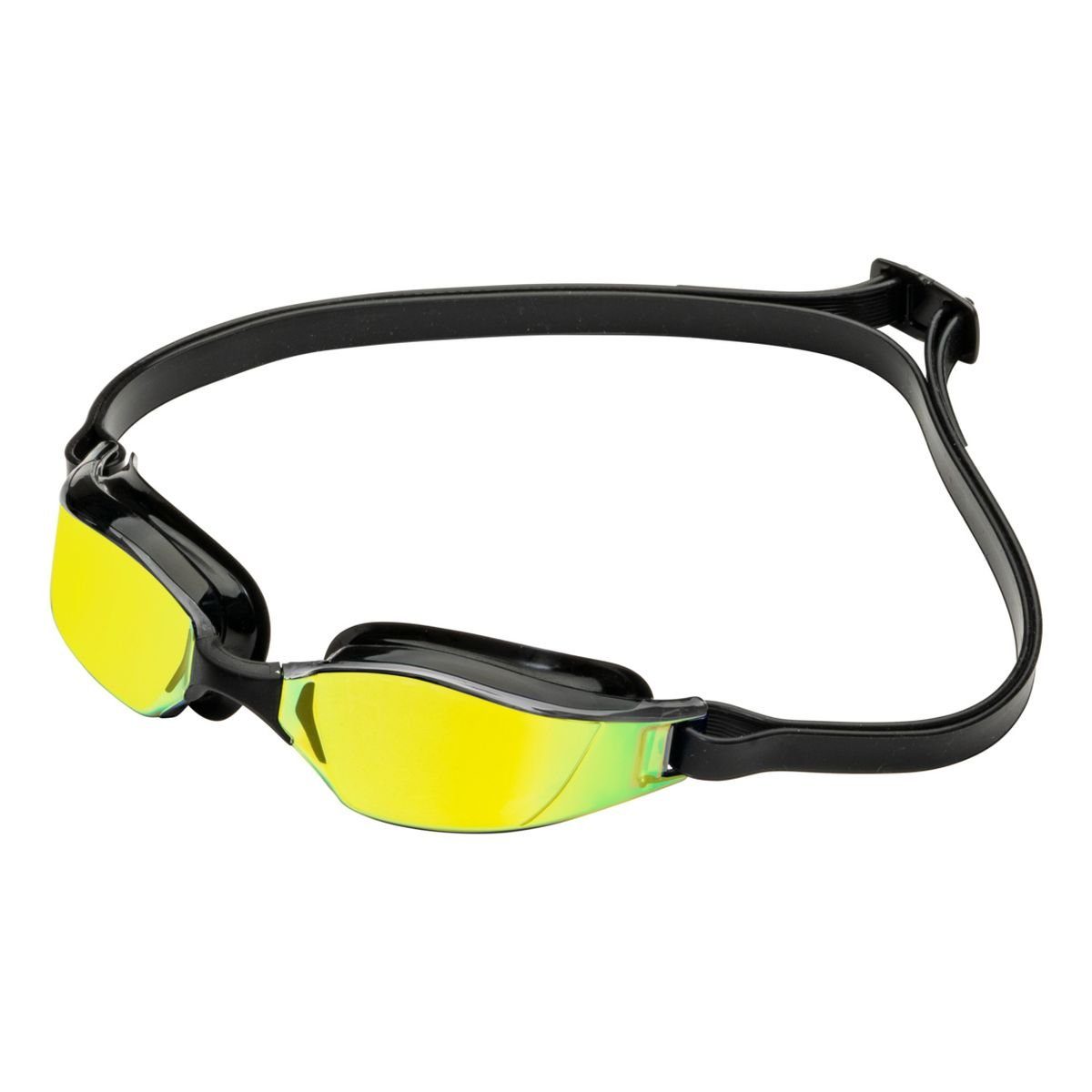 Aquasphere Schwimmbrille XCeed Titanium Mirror schwarz/gelb | Brillen