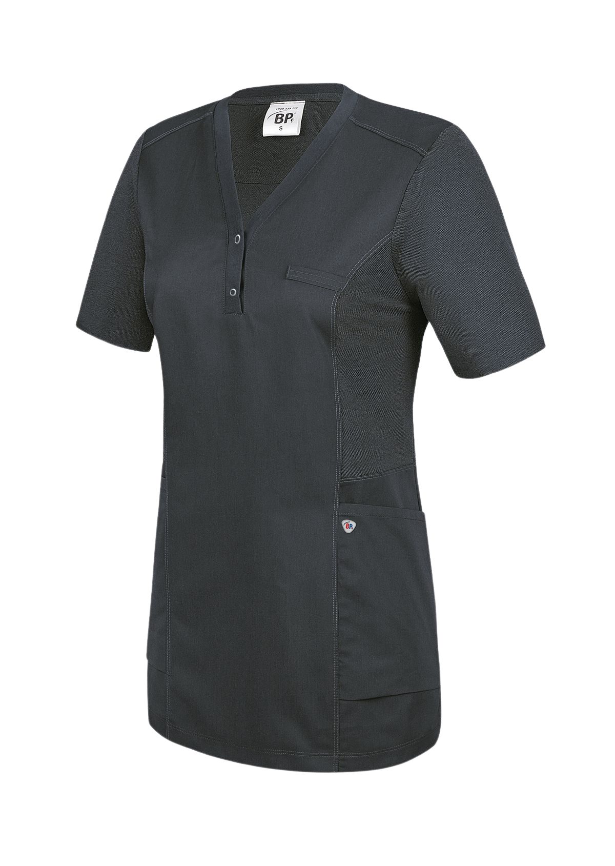 bp Funktionsbluse Komfortkasack für Damen Piquéeinsätze günstig online kaufen