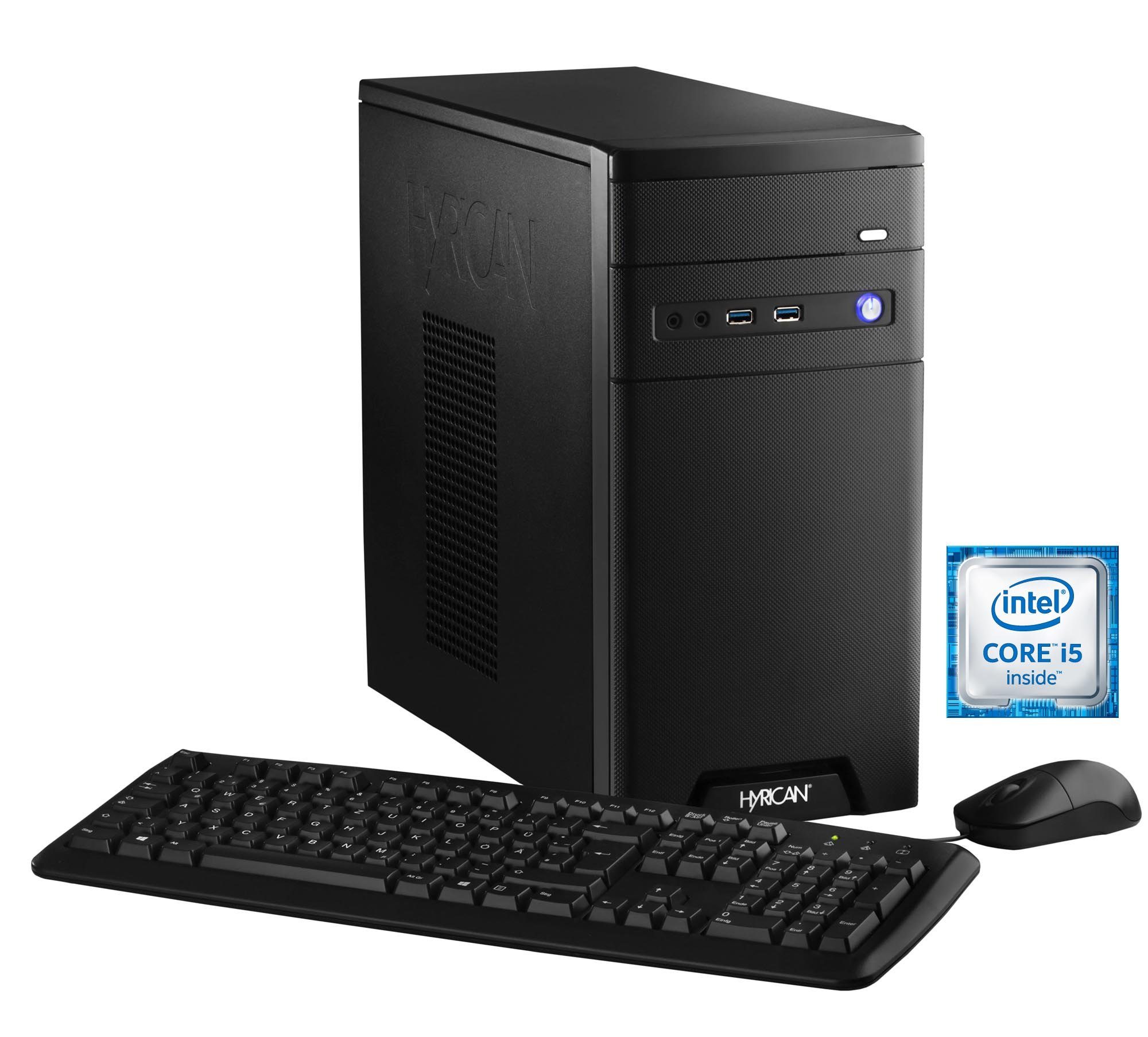 Hyrican Gaming PC Intel® i56400, 16GB, SSD + HDD, GeForce® GTX 1050